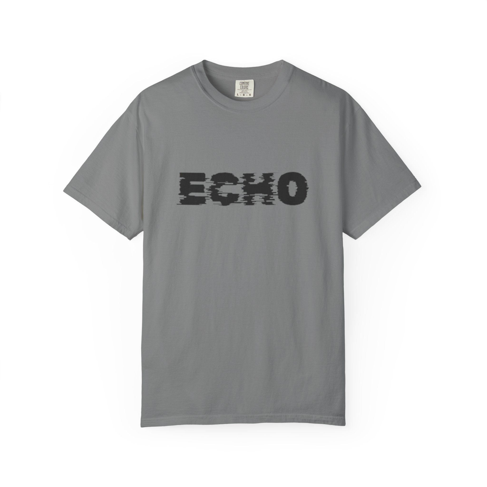 Echo Distorted Logo T-Shirt