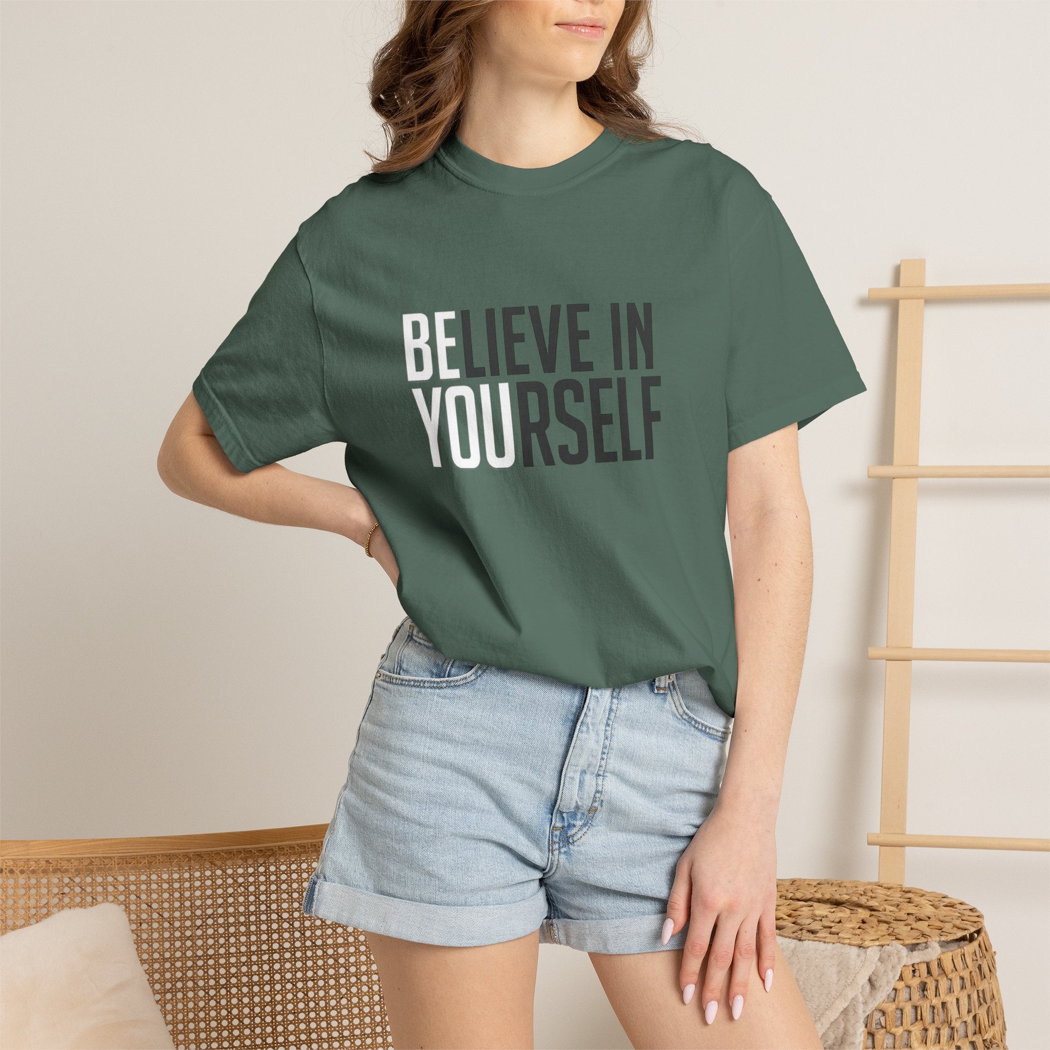 Believe In Yourself T-Shirt — Inspirational Motivational Tee