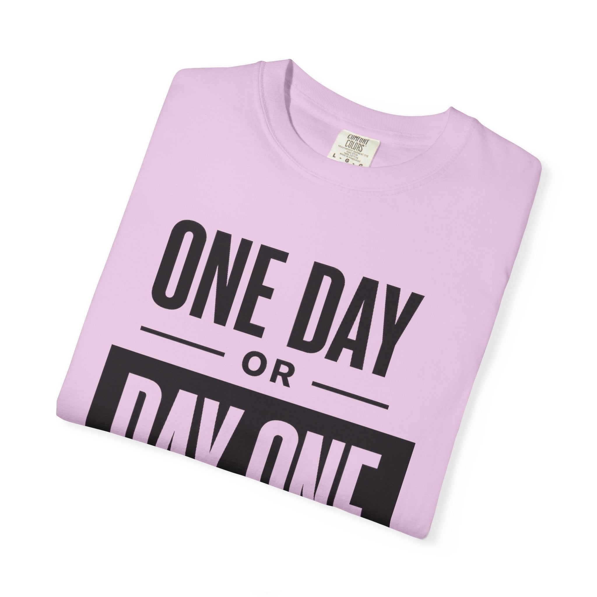 One Day or Day One Motivational T-Shirt