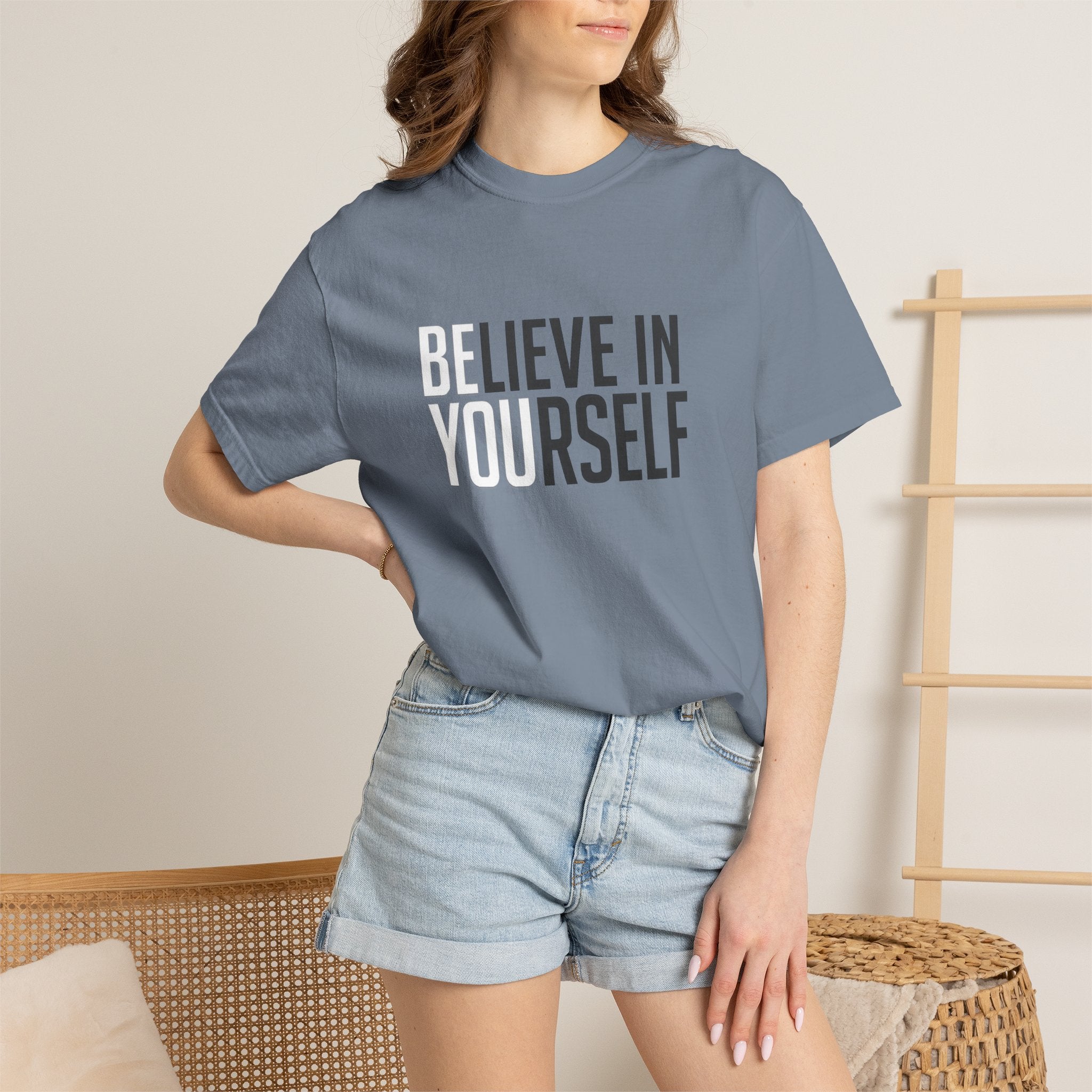 Believe In Yourself T-Shirt — Inspirational Motivational Tee