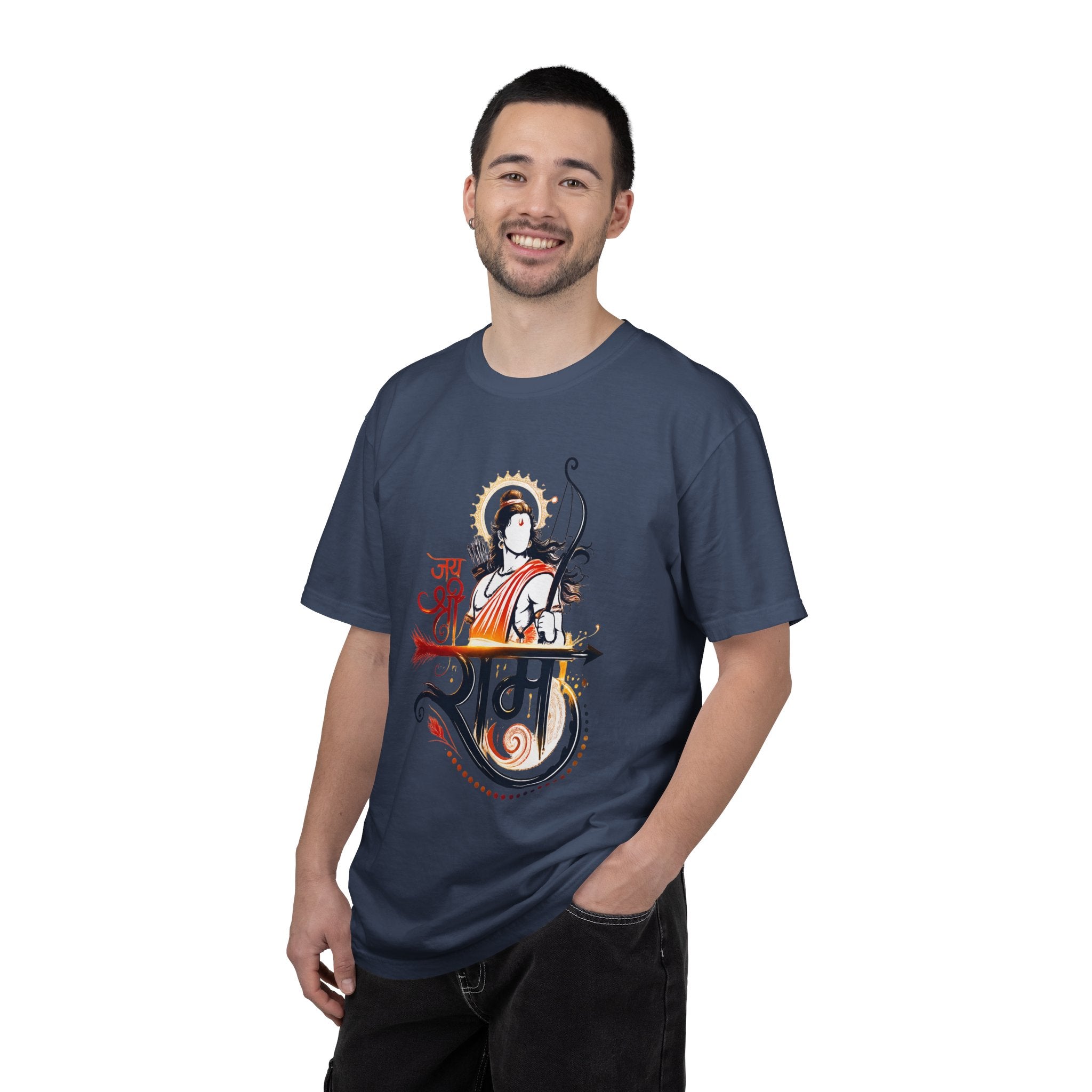 Shri Ram Bow T-Shirt — Jai Shri Ram Devotional Graphic Tee