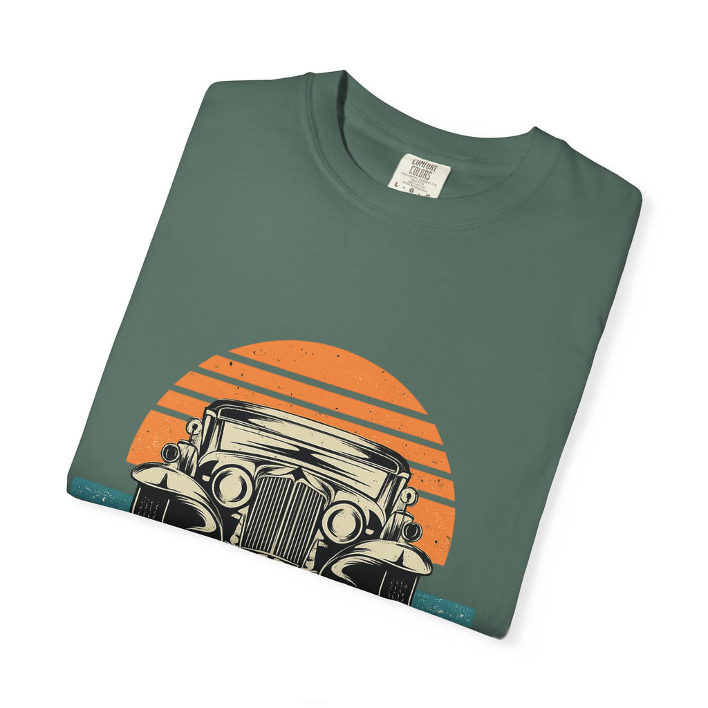 Vintage Car Sunset T-Shirt