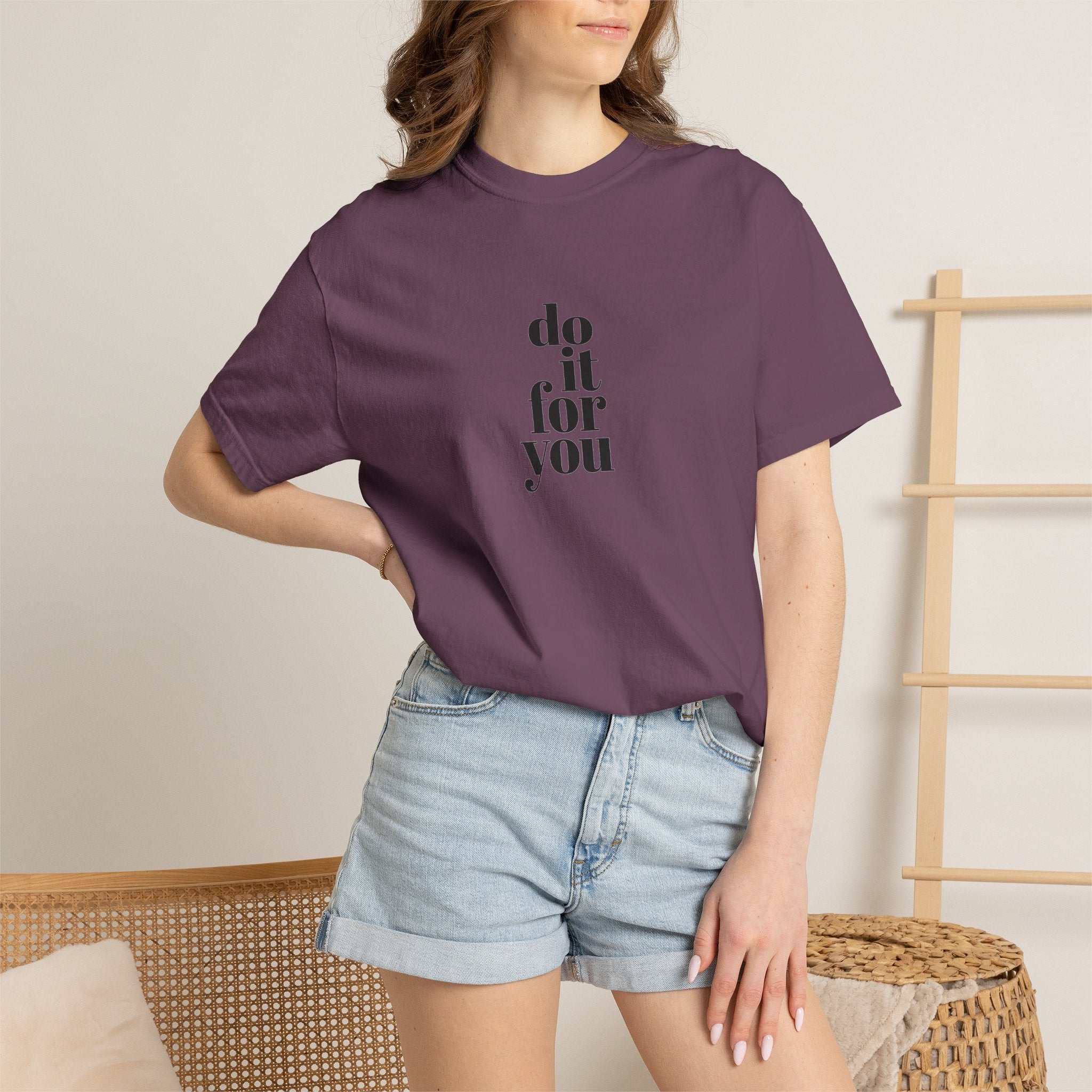 Do It For You Tee — Motivational Minimalist Graphic T-Shirt