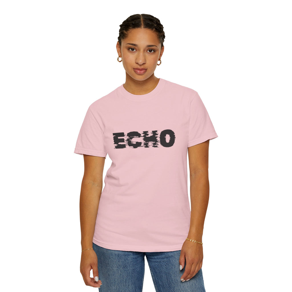 Echo Distorted Logo T-Shirt