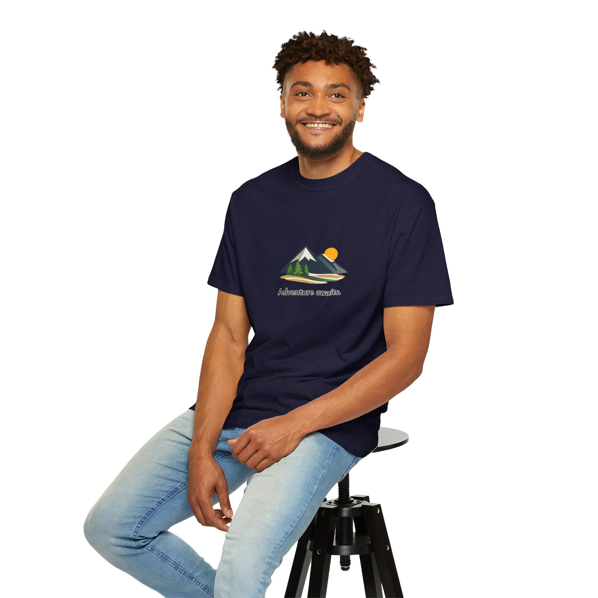 Adventure Awaits Mountain T-Shirt