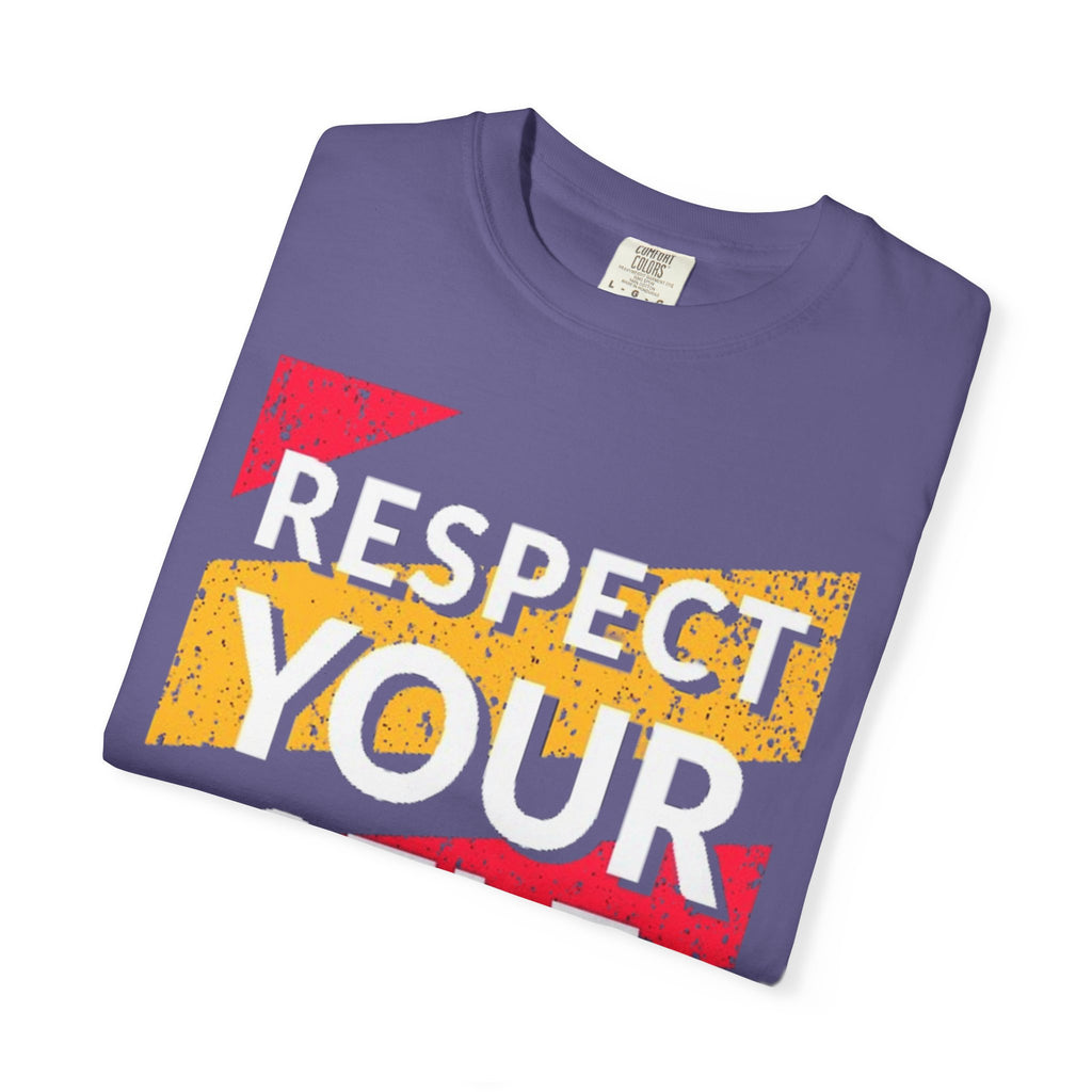 Respect Your Self T-Shirt — Empowerment Graphic Tee for Self-Care & Mental Health