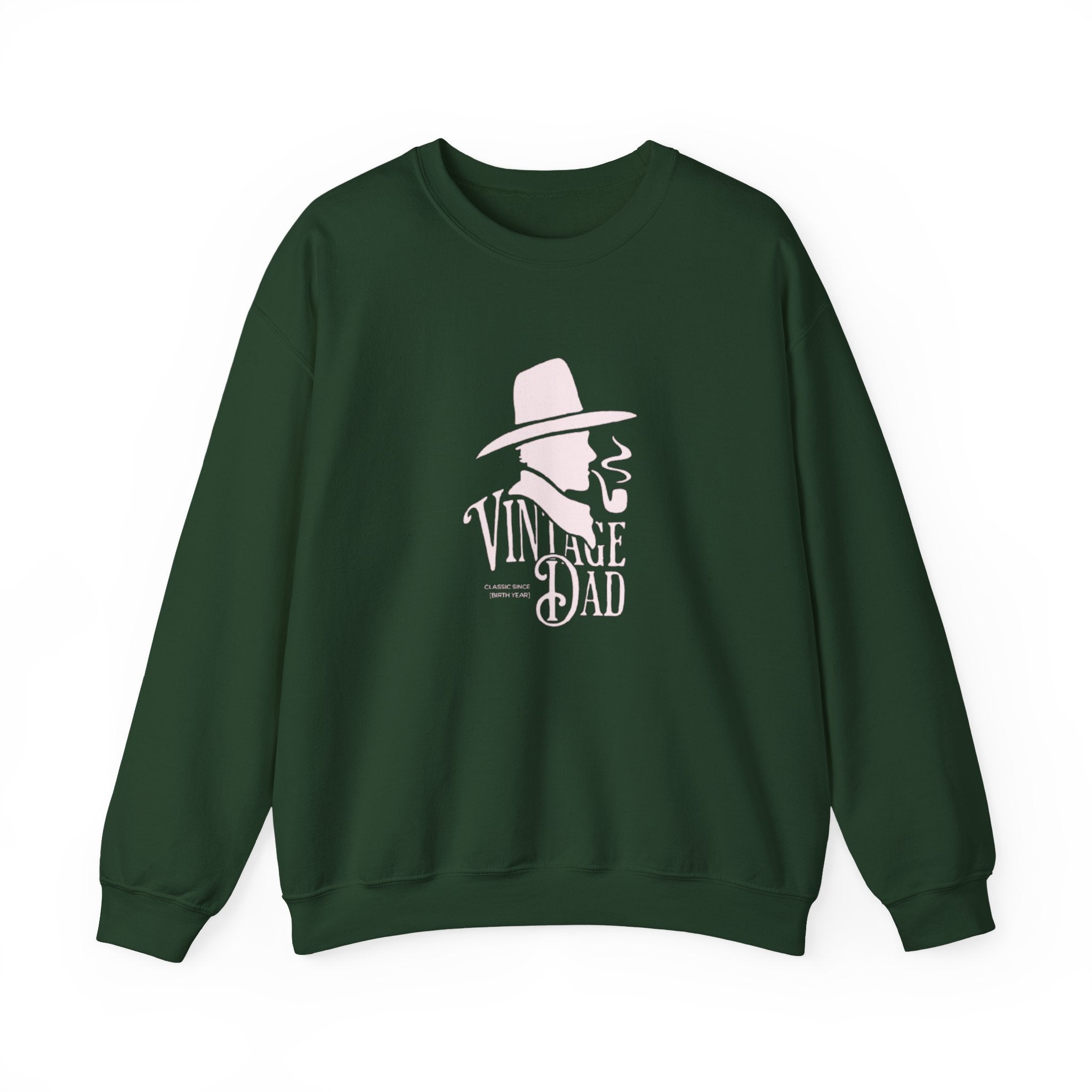 Crewneck Sweatshirt — Pink Cowboy Hat Graphic ‘Howdy’ Retro Western Pullover