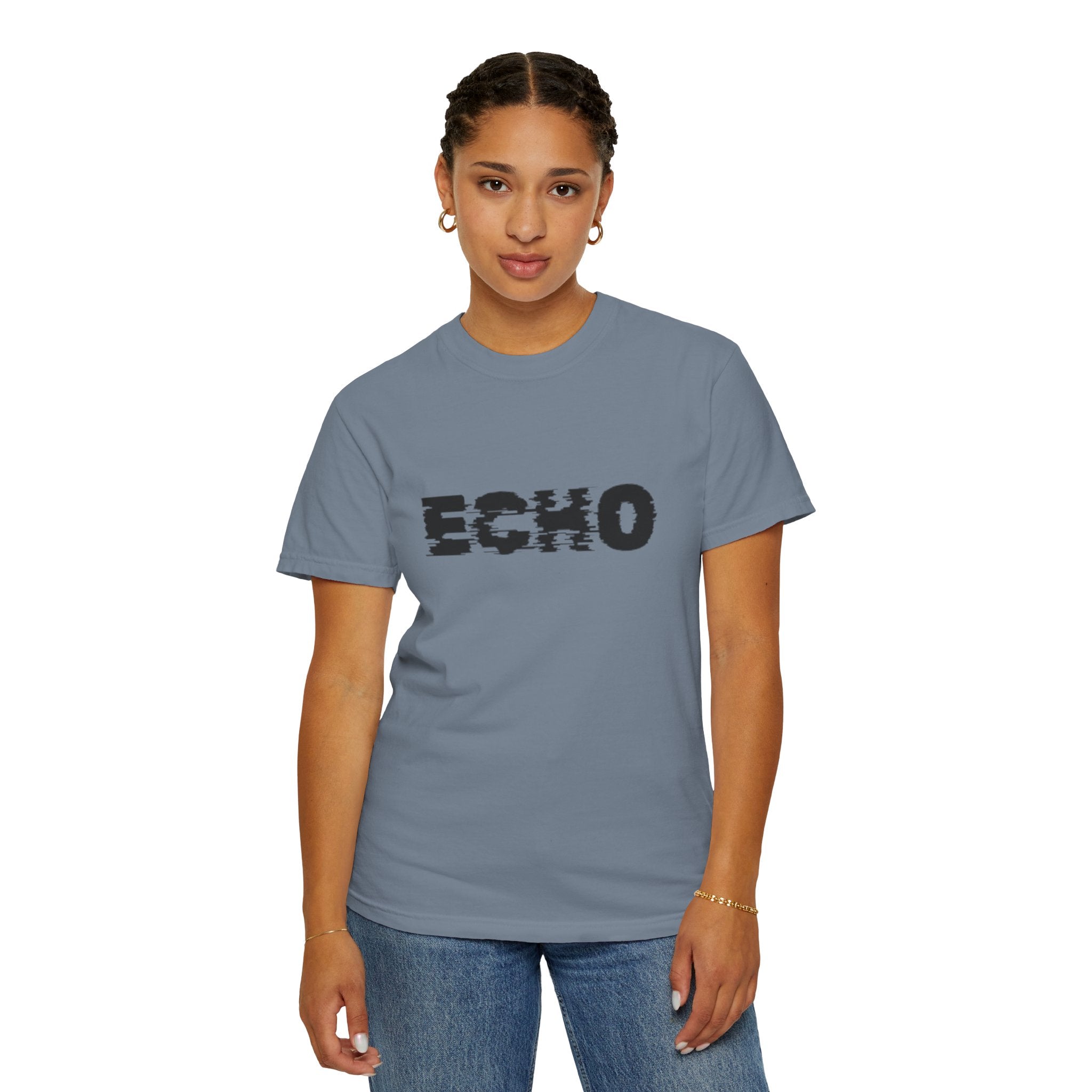 Echo Distorted Logo T-Shirt