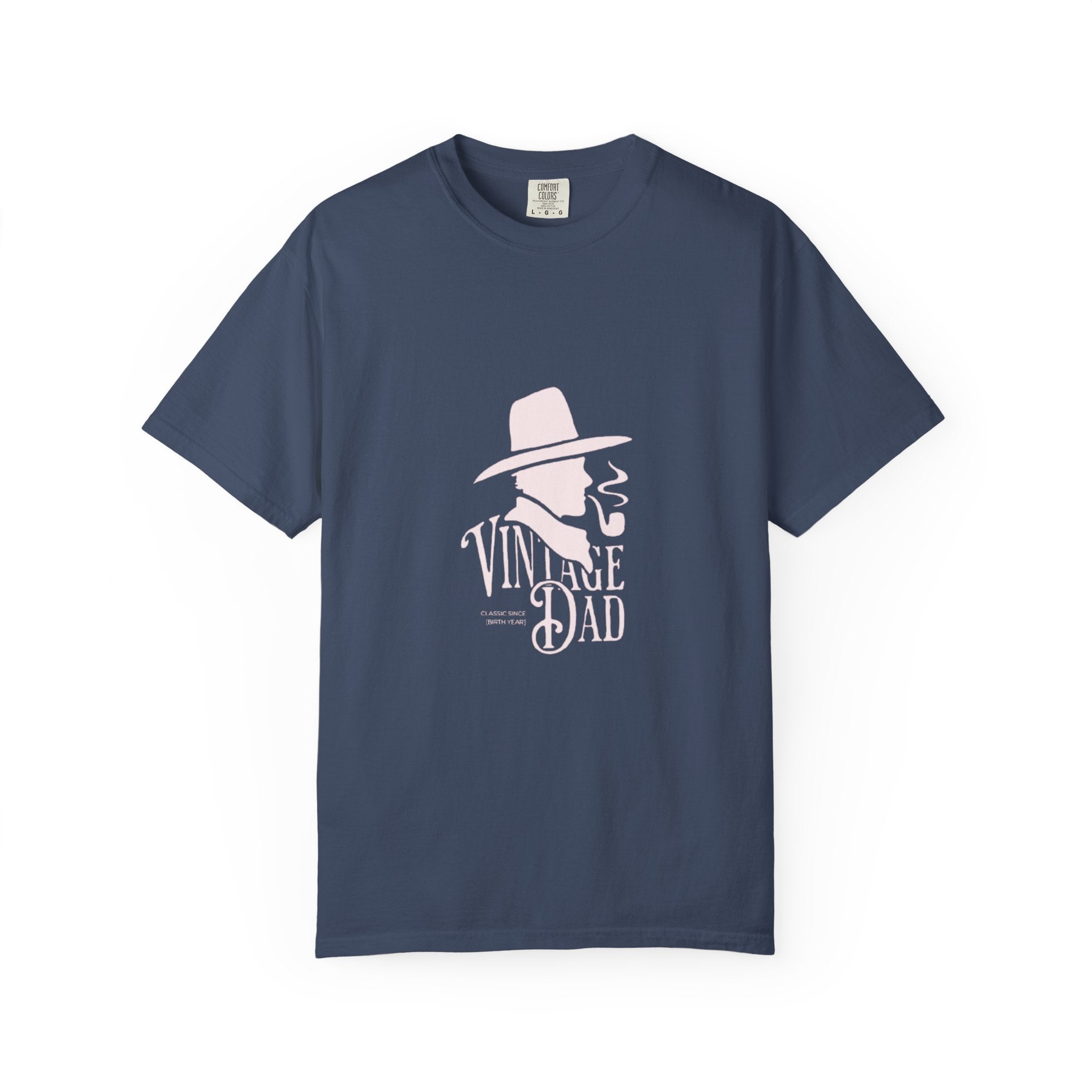 Vintage Dad graphic tee | Retro hat & pipe design