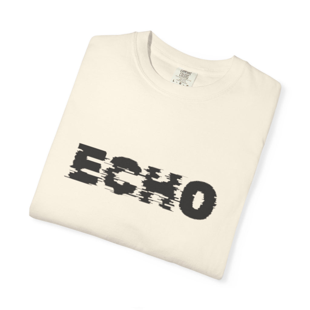 Echo Distorted Logo T-Shirt