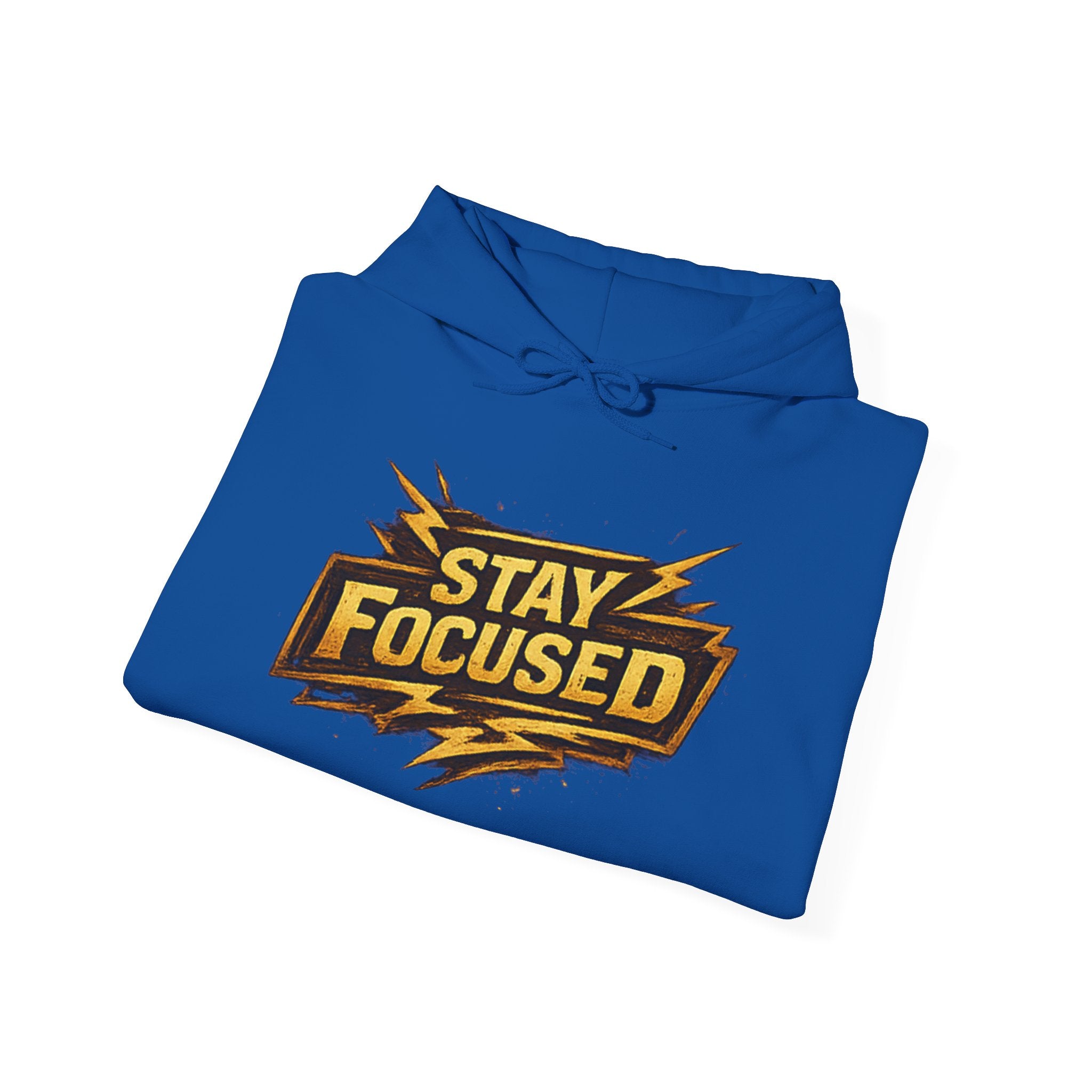 Stay Focused Hoodie — Motivational Graphic Pullover