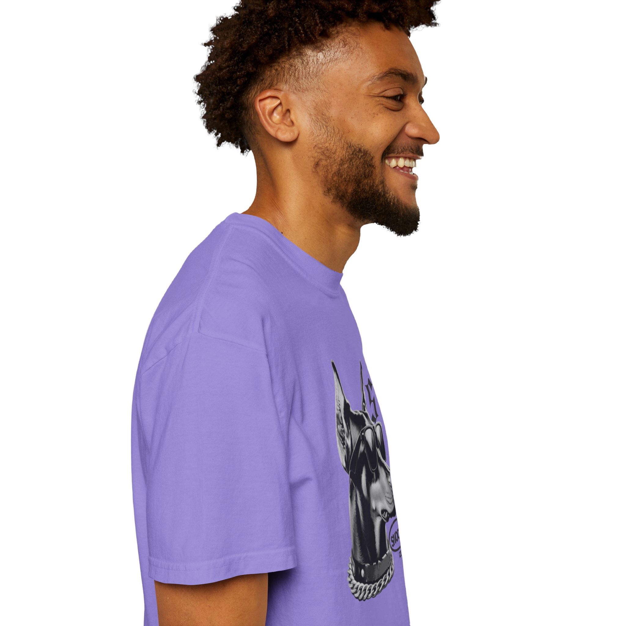 Doberman Sunglasses Graphic T-Shirt — "Snooper" Streetwear Tee