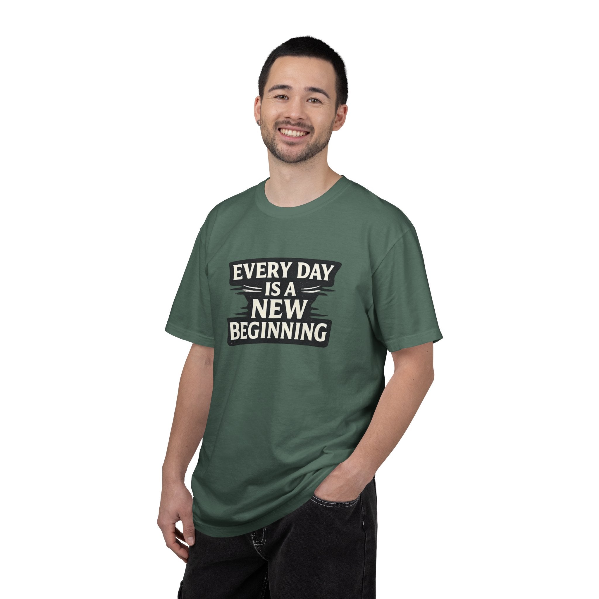 Every Day Is A New Beginning T-Shirt - Inspirational Motivational Tee