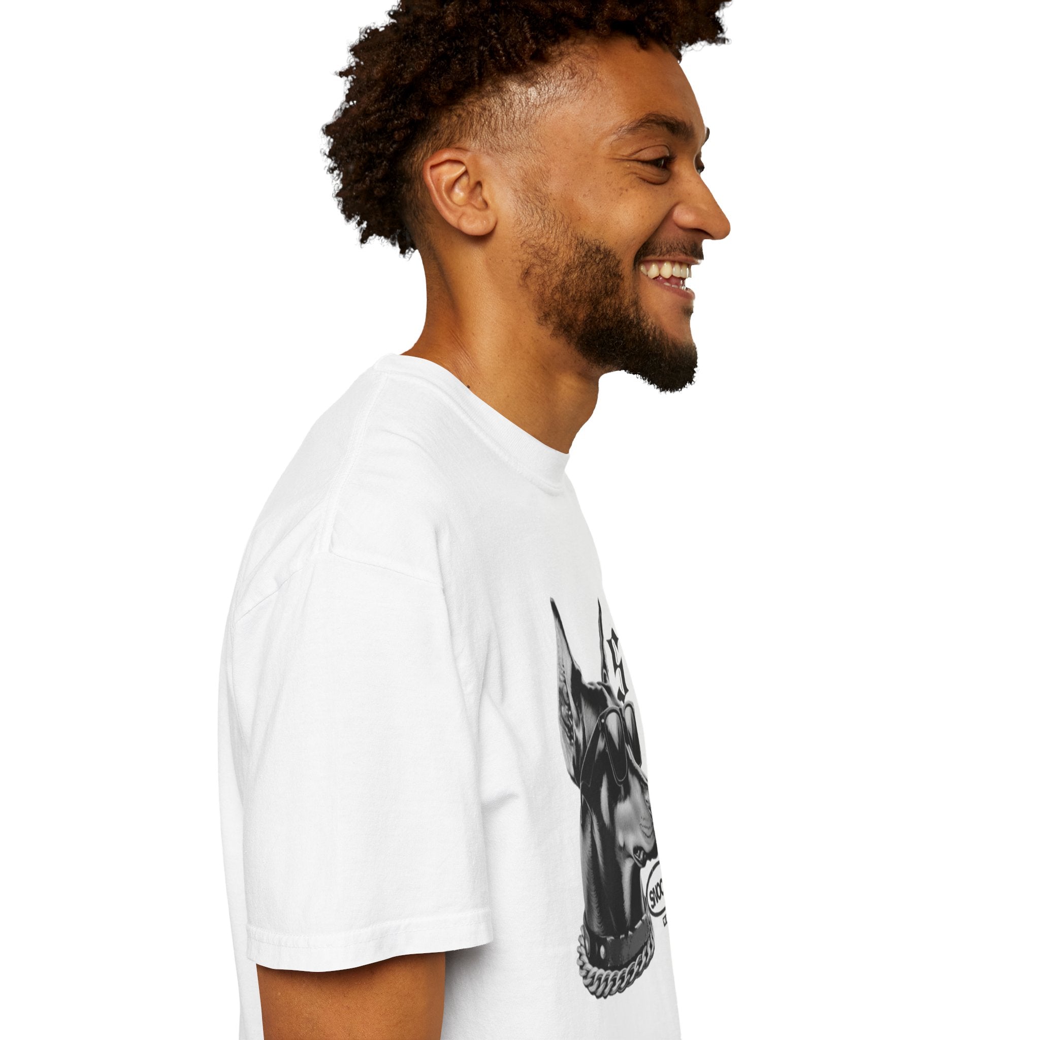 Doberman Sunglasses Graphic T-Shirt — "Snooper" Streetwear Tee