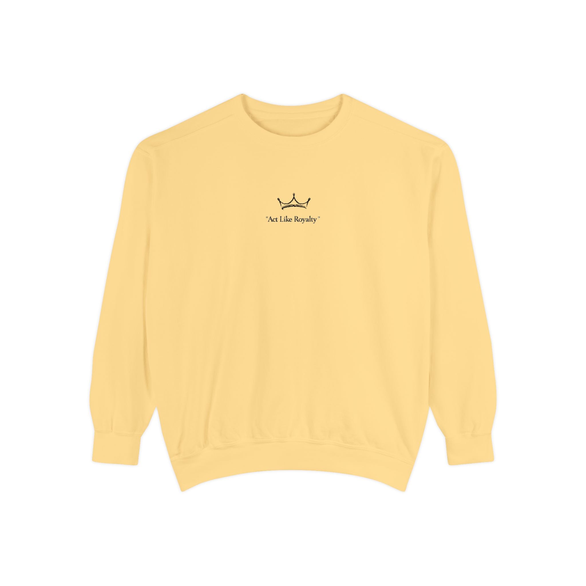 Minimal Sailboat Crewneck Sweatshirt — 'Sail the Sea' Graphic