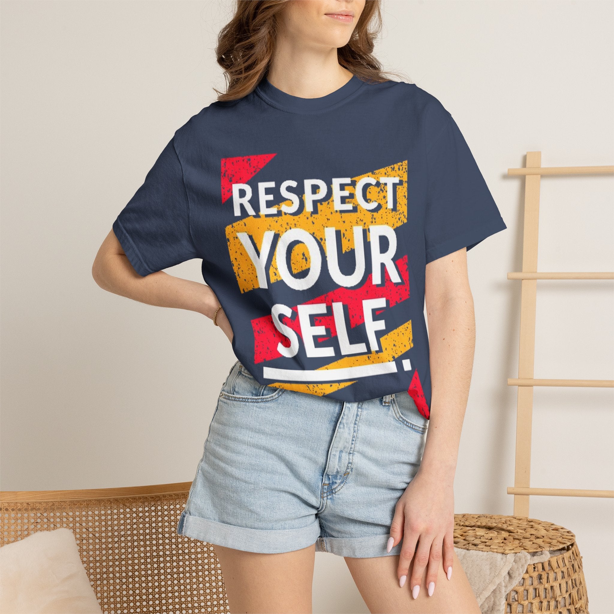 Respect Your Self T-Shirt — Empowerment Graphic Tee for Self-Care & Mental Health