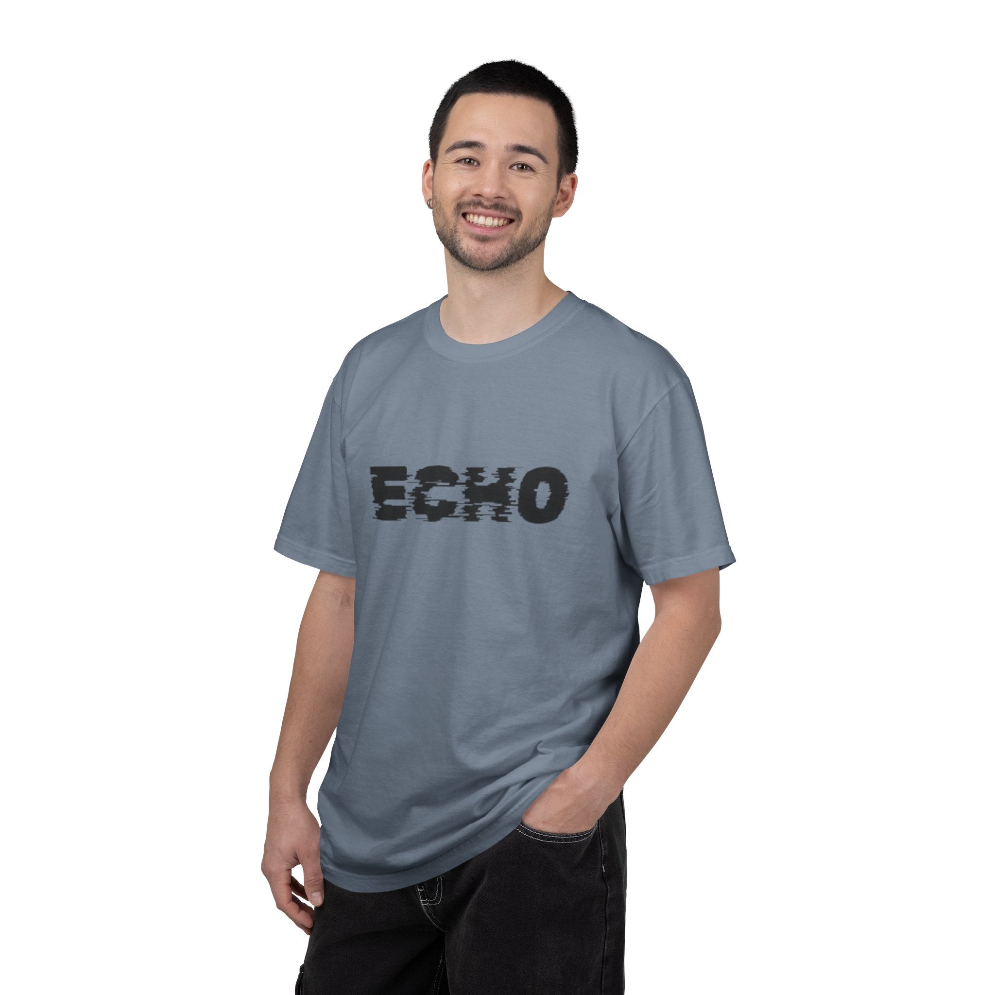 Echo Distorted Logo T-Shirt