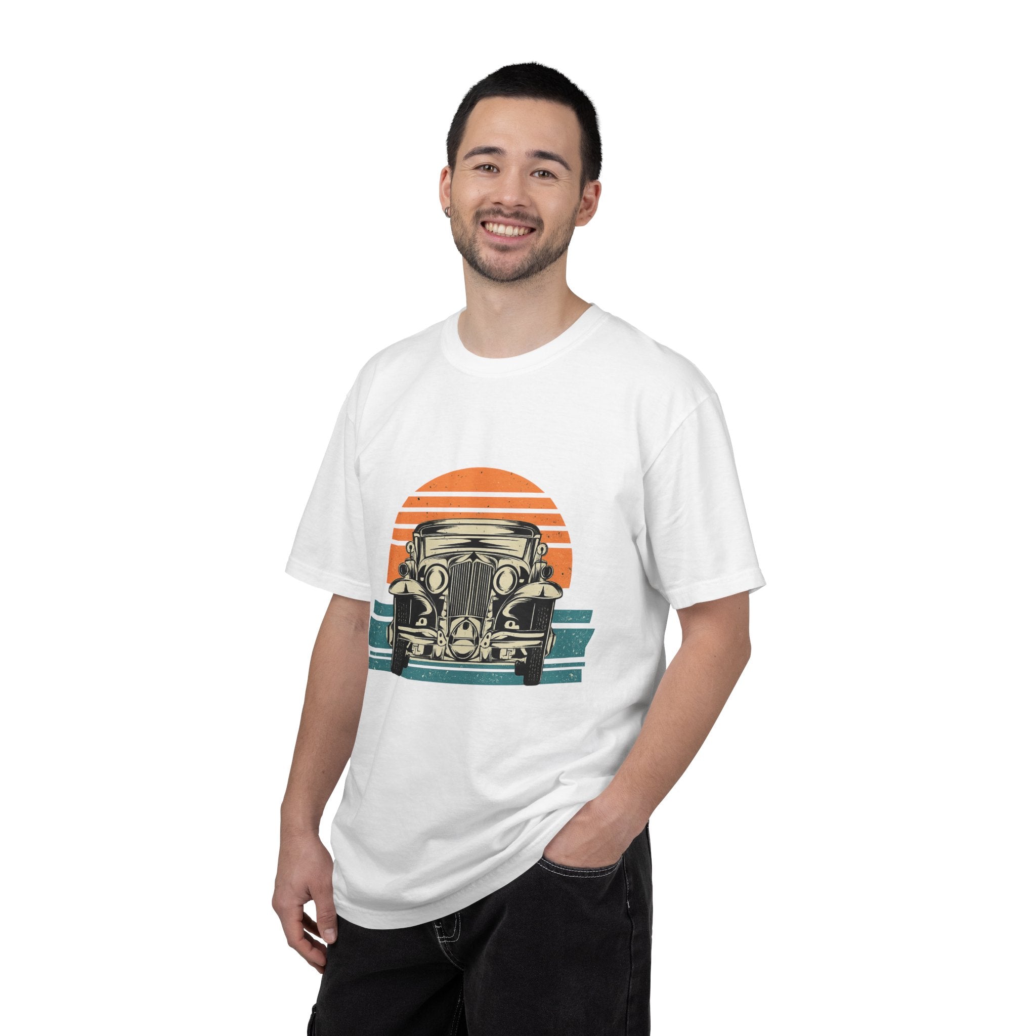 Vintage Car Sunset T-Shirt