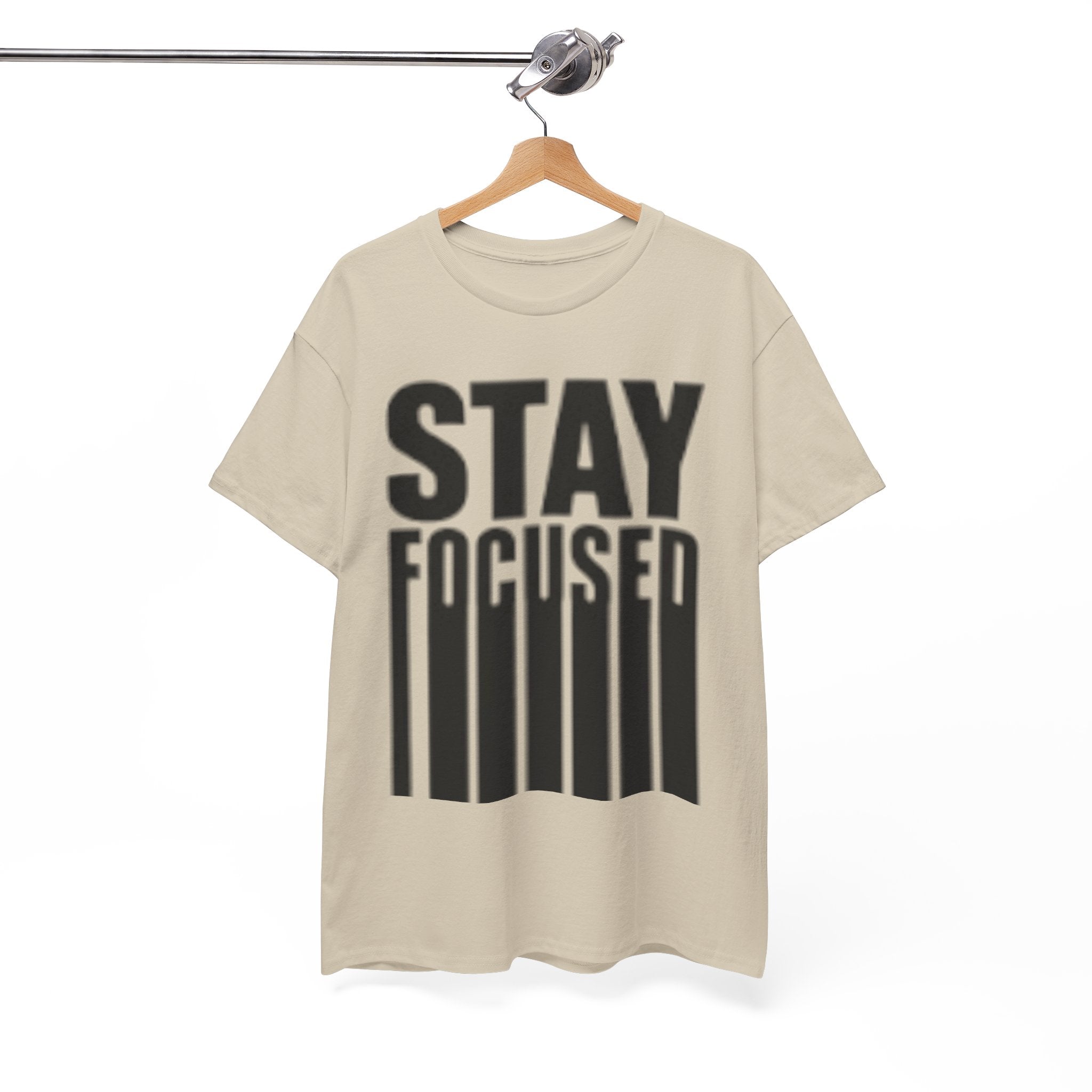Stay Focused Tee — Motivational Graphic T‑Shirt