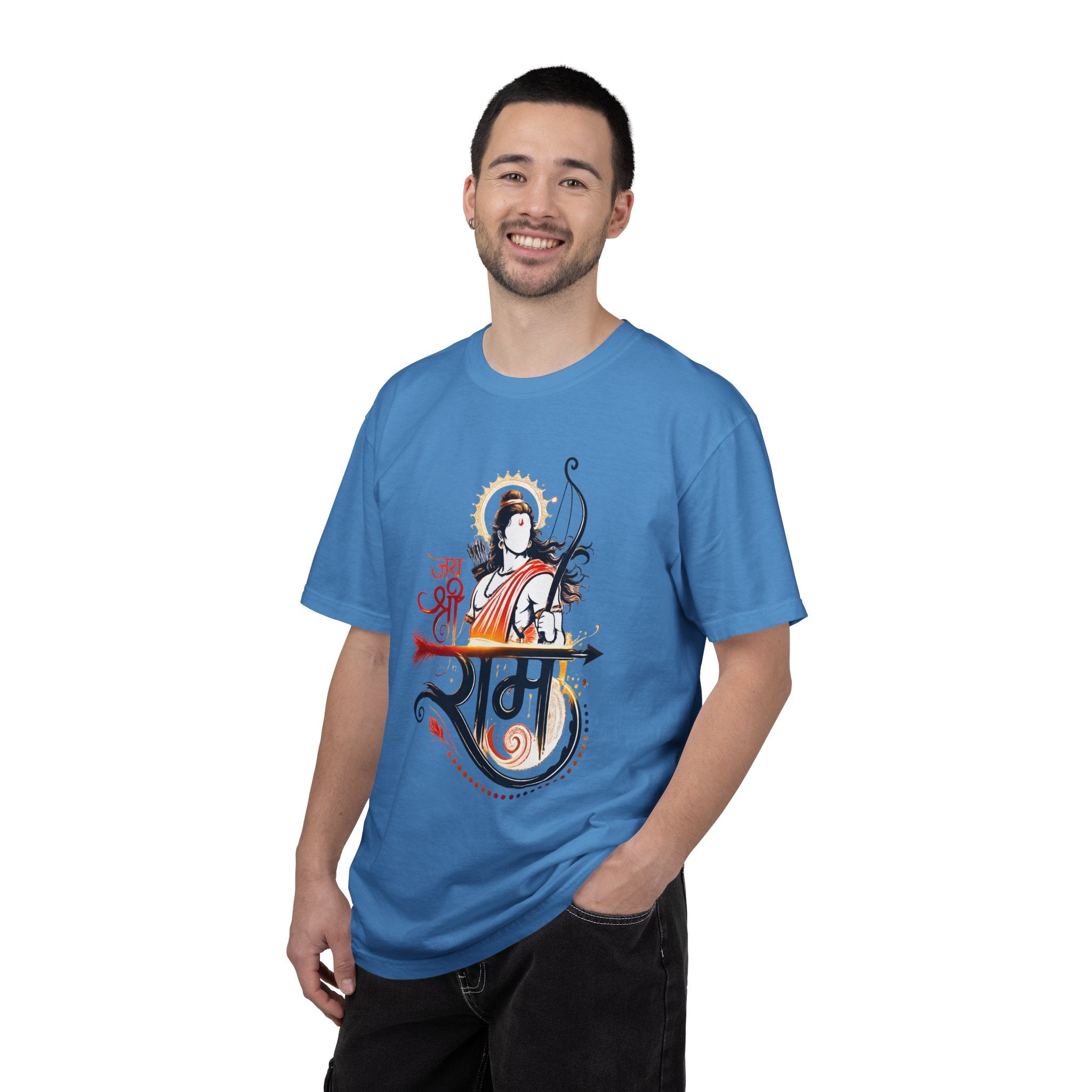 Shri Ram Bow T-Shirt — Jai Shri Ram Devotional Graphic Tee