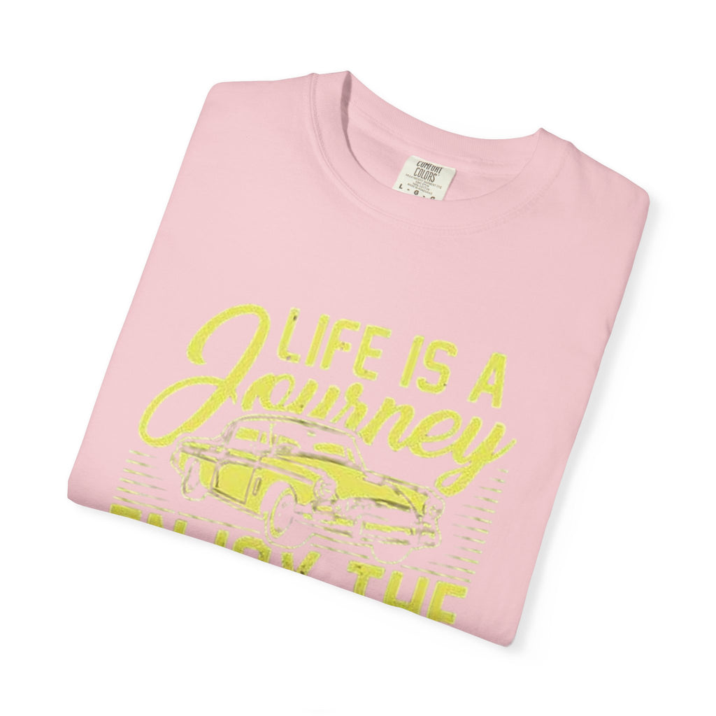 Enjoy The Ride T-Shirt — 'Life Is A Journey' Vintage Car Tee