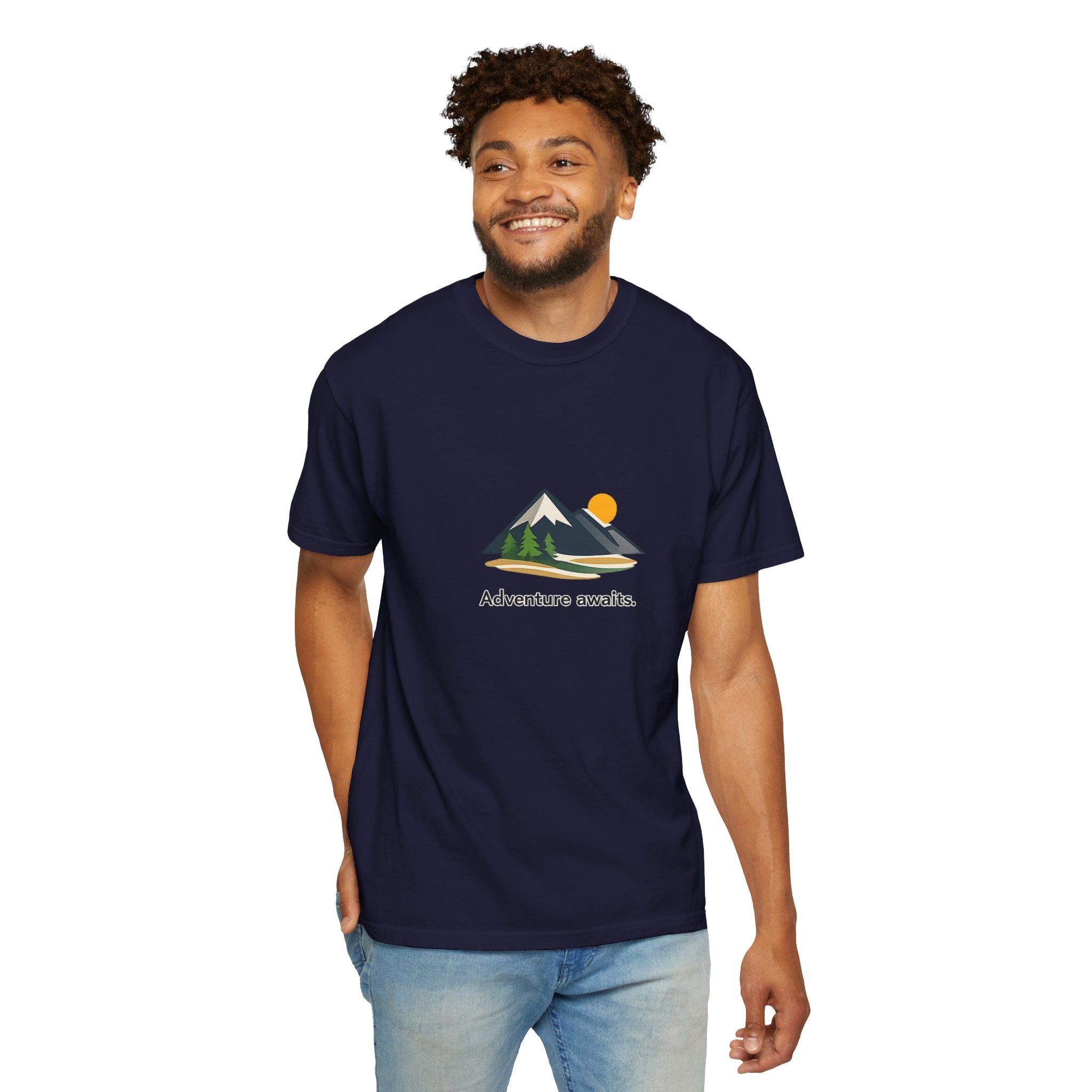 Adventure Awaits Mountain T-Shirt