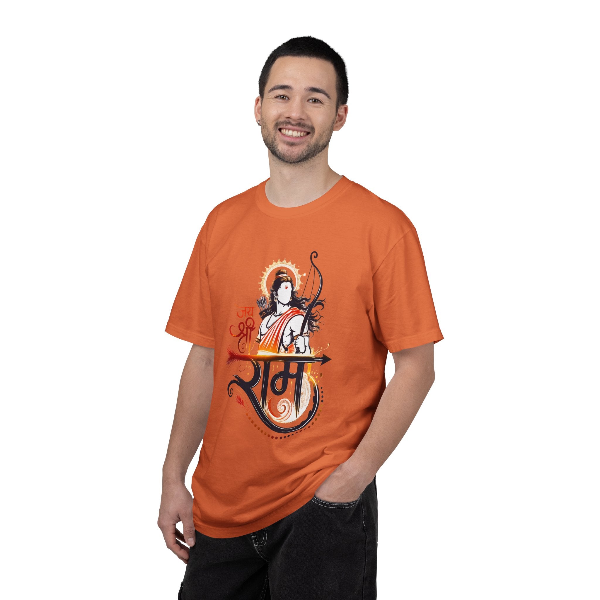 Shri Ram Bow T-Shirt — Jai Shri Ram Devotional Graphic Tee