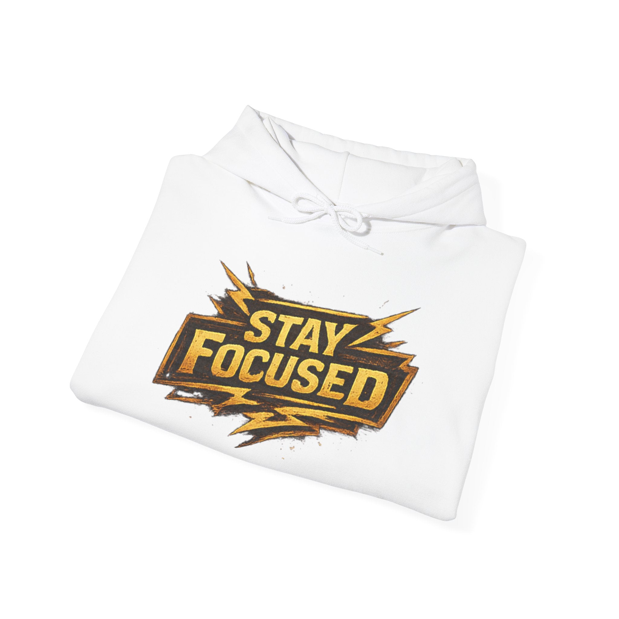Stay Focused Hoodie — Motivational Graphic Pullover