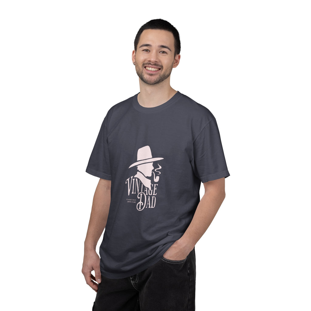 Vintage Dad graphic tee | Retro hat & pipe design
