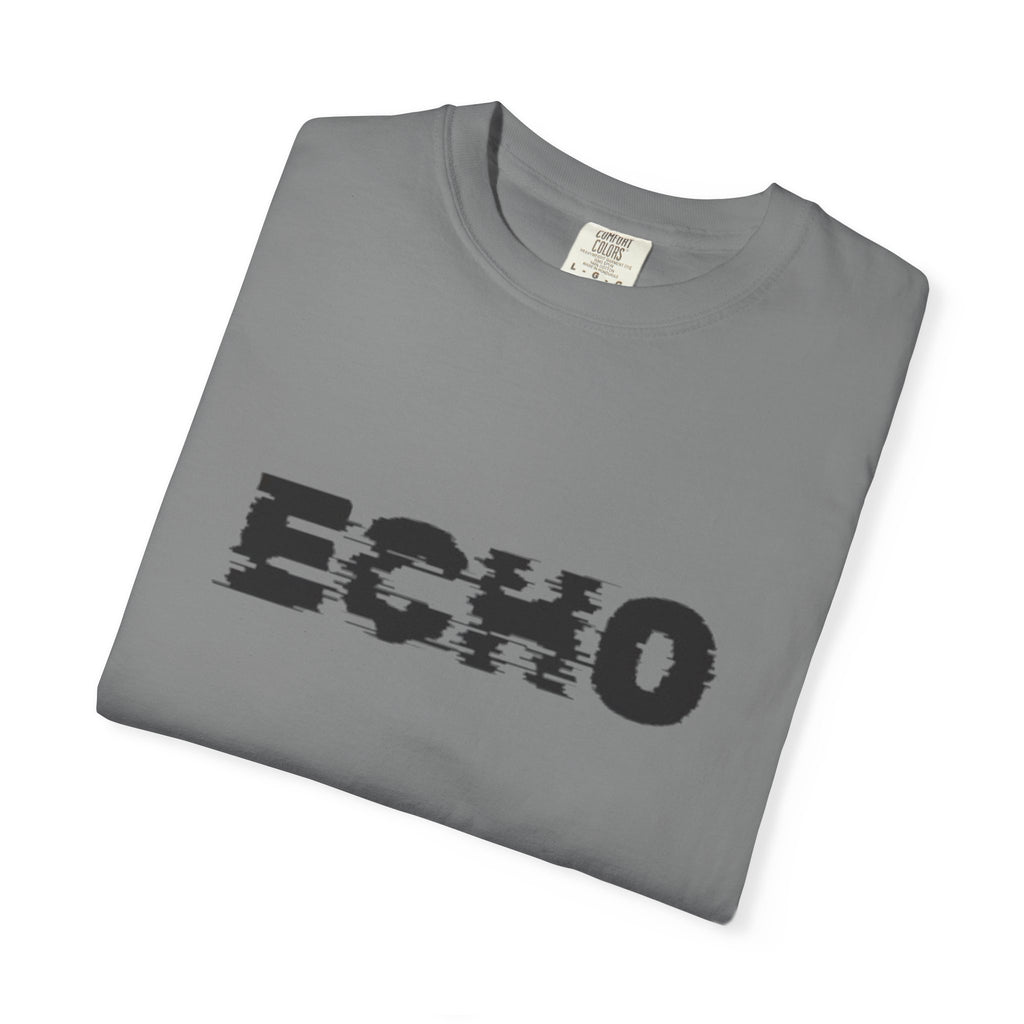 Echo Distorted Logo T-Shirt
