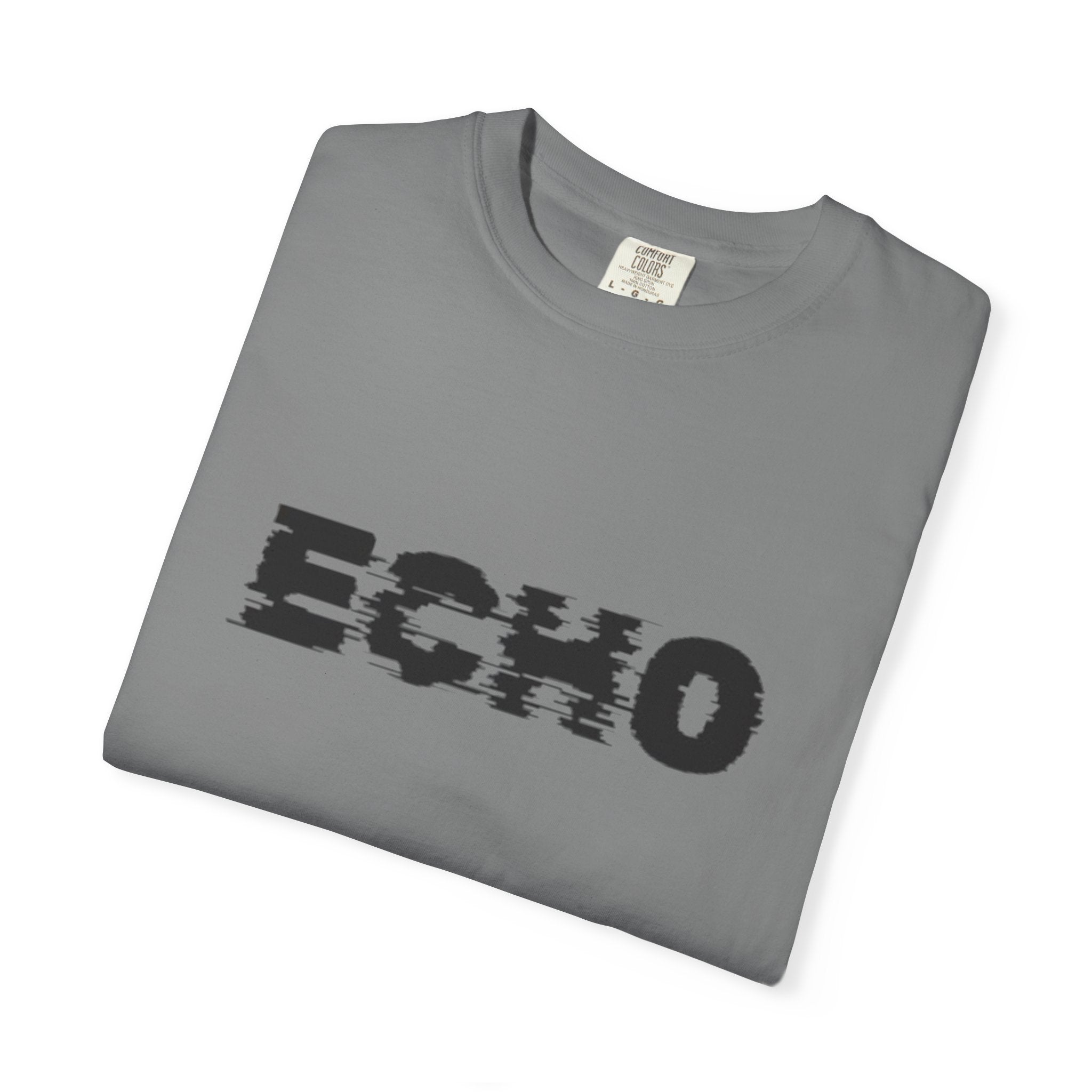 Echo Distorted Logo T-Shirt