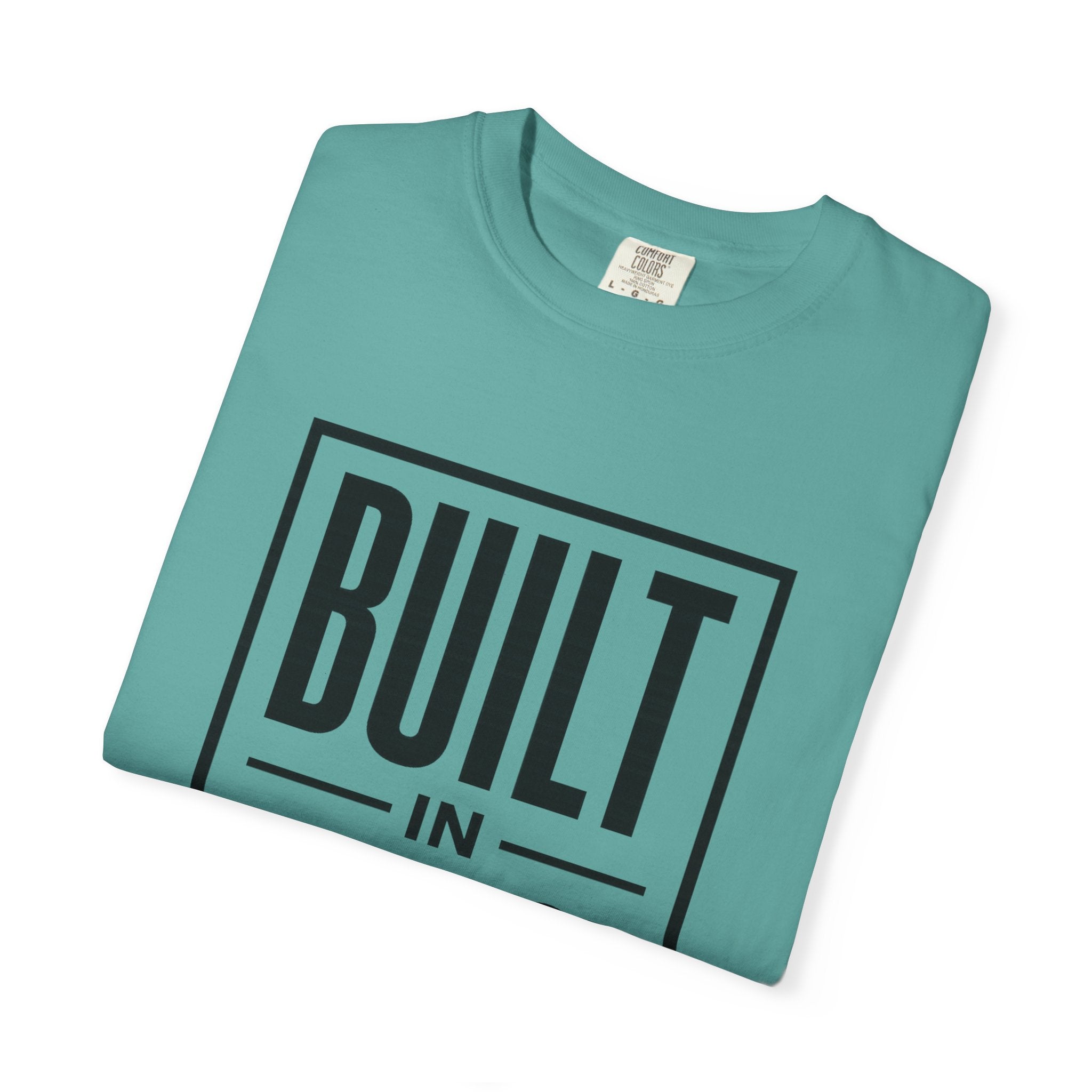 Built In Silence T-Shirt — Minimalist Bold Typography Tee