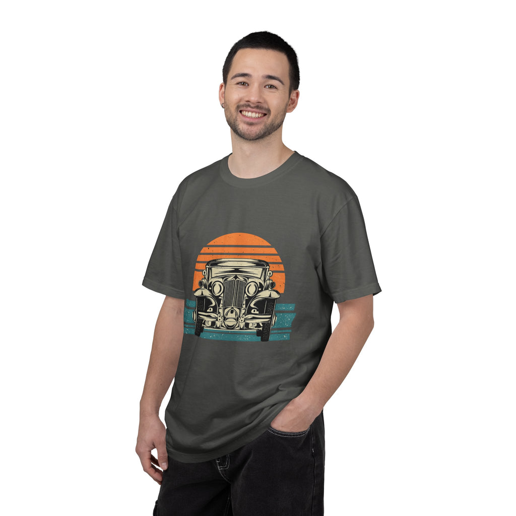 Vintage Car Sunset T-Shirt