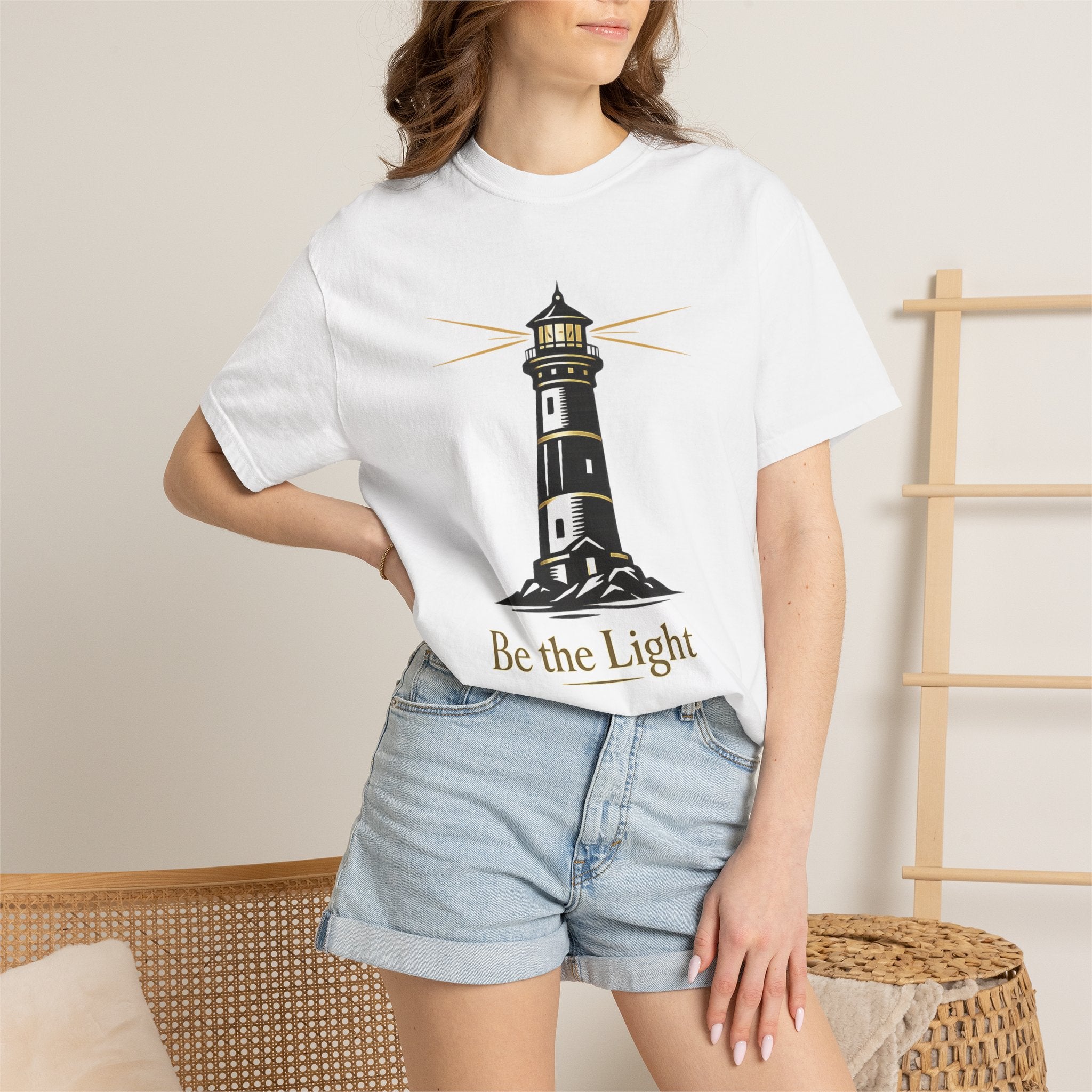 Be the Light Lighthouse T-Shirt