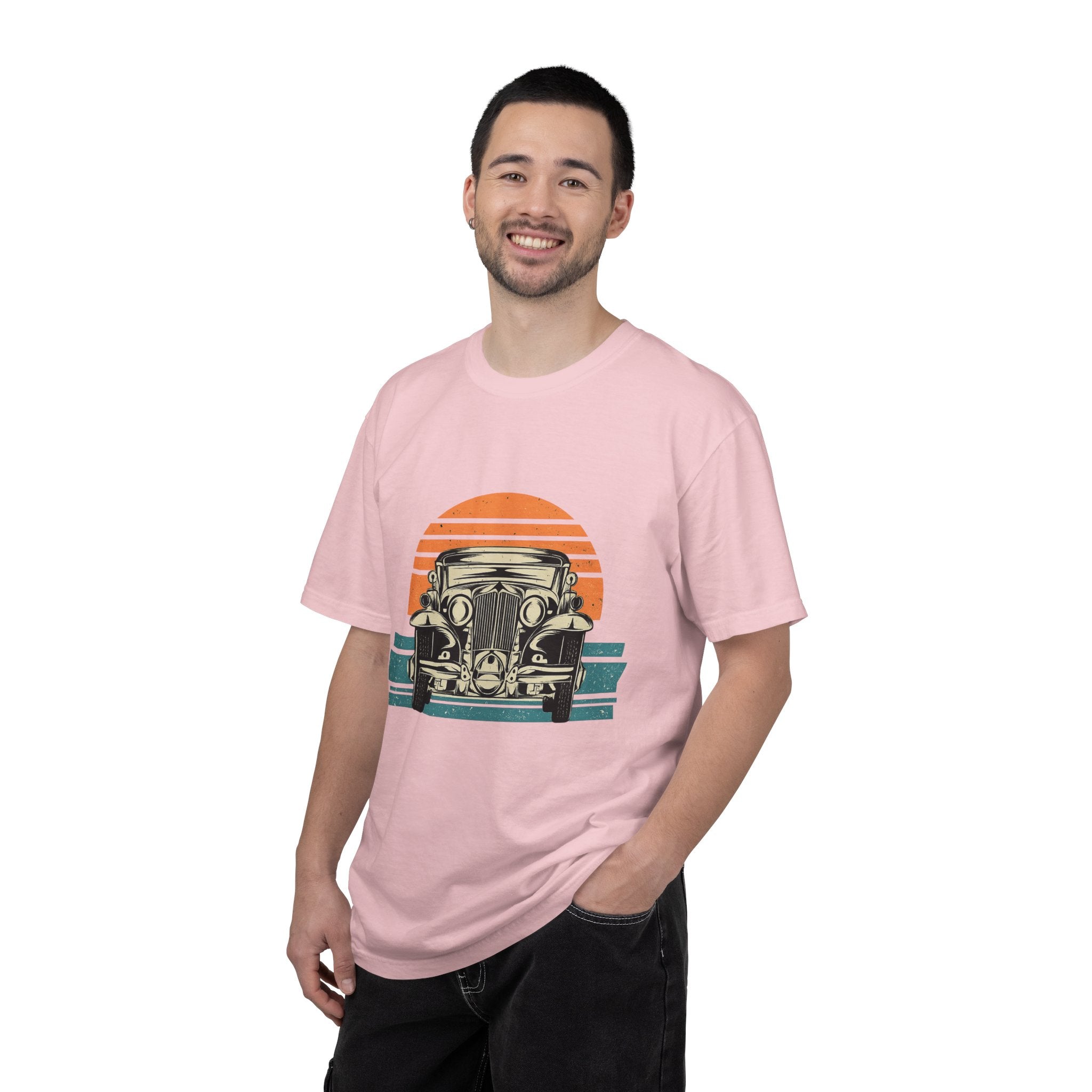 Vintage Car Sunset T-Shirt