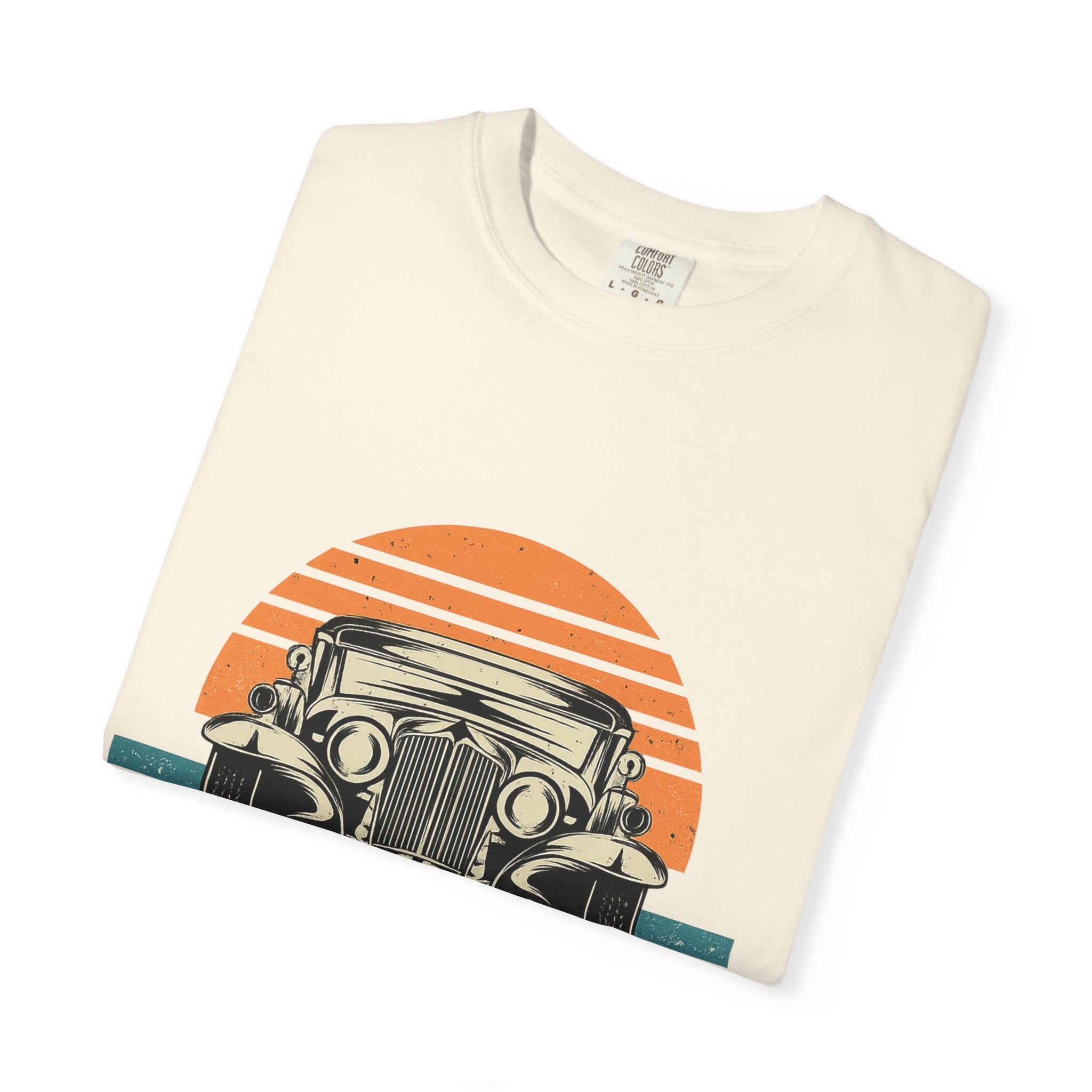 Vintage Car Sunset T-Shirt