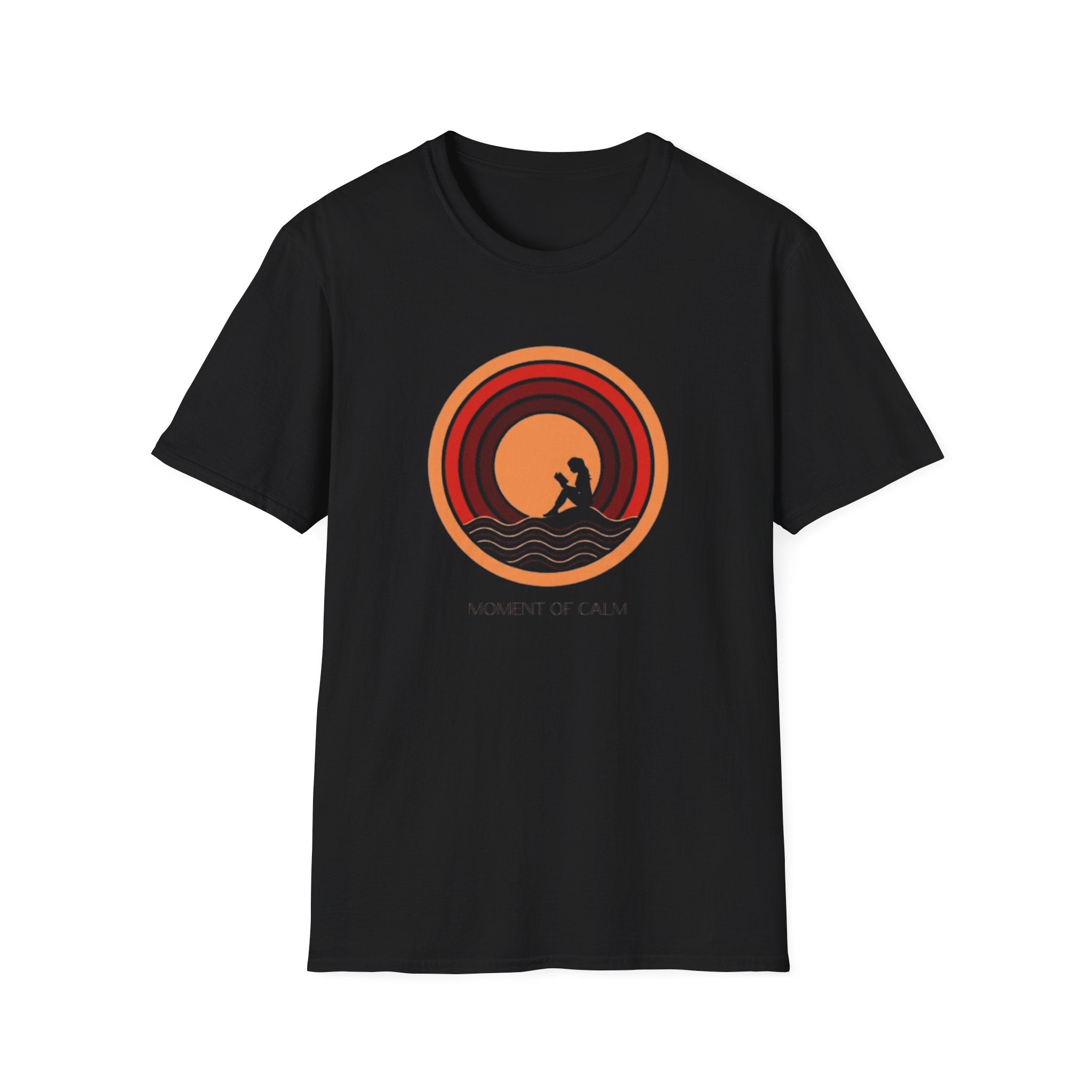 Sunset Surf T-Shirt — Retro Waves "Saltwater & Soul" Graphic Tee