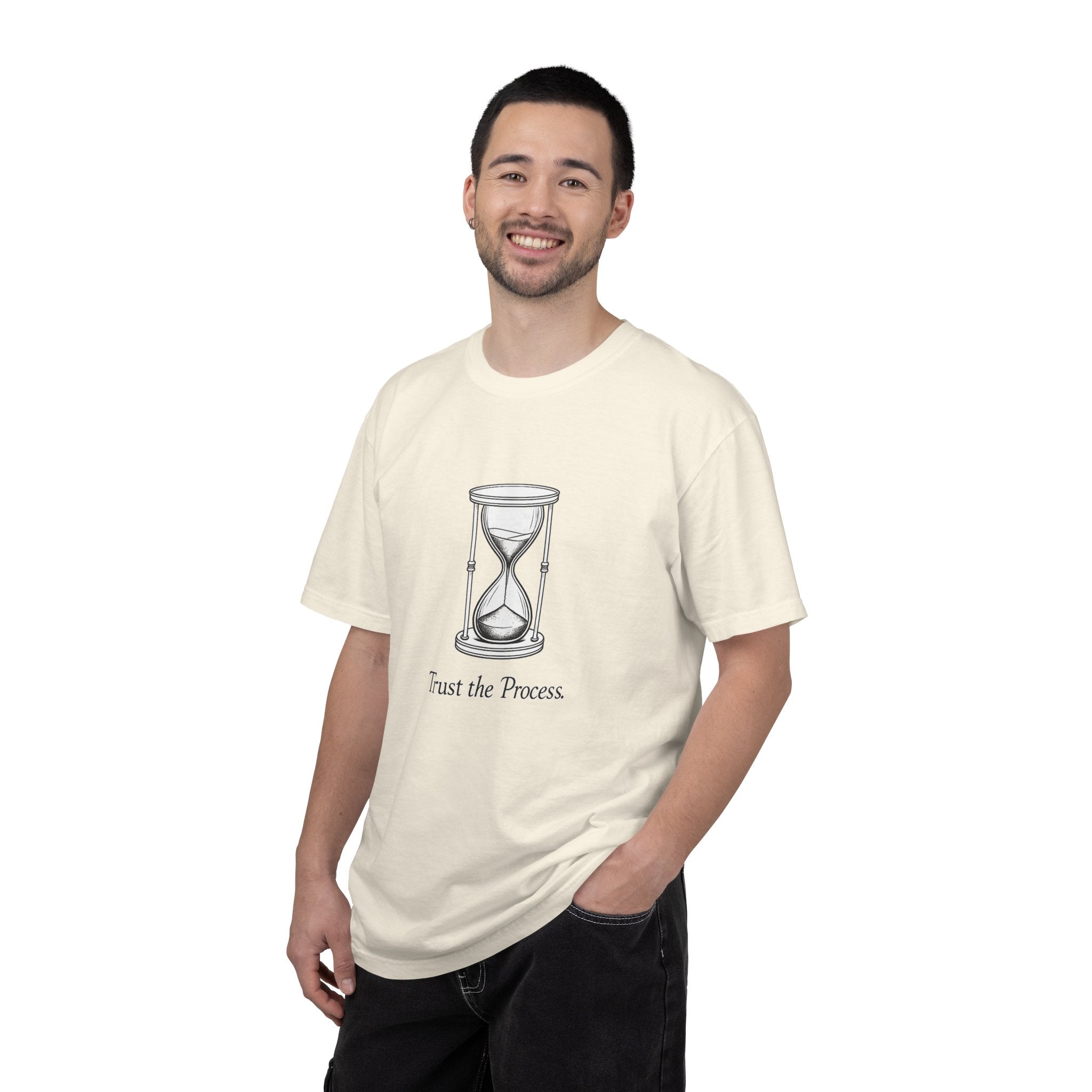 Trust the Process T-Shirt — Hourglass Graphic Inspirational Tee