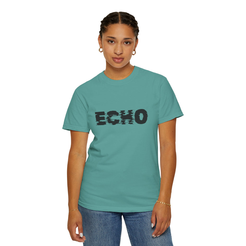 Echo Distorted Logo T-Shirt