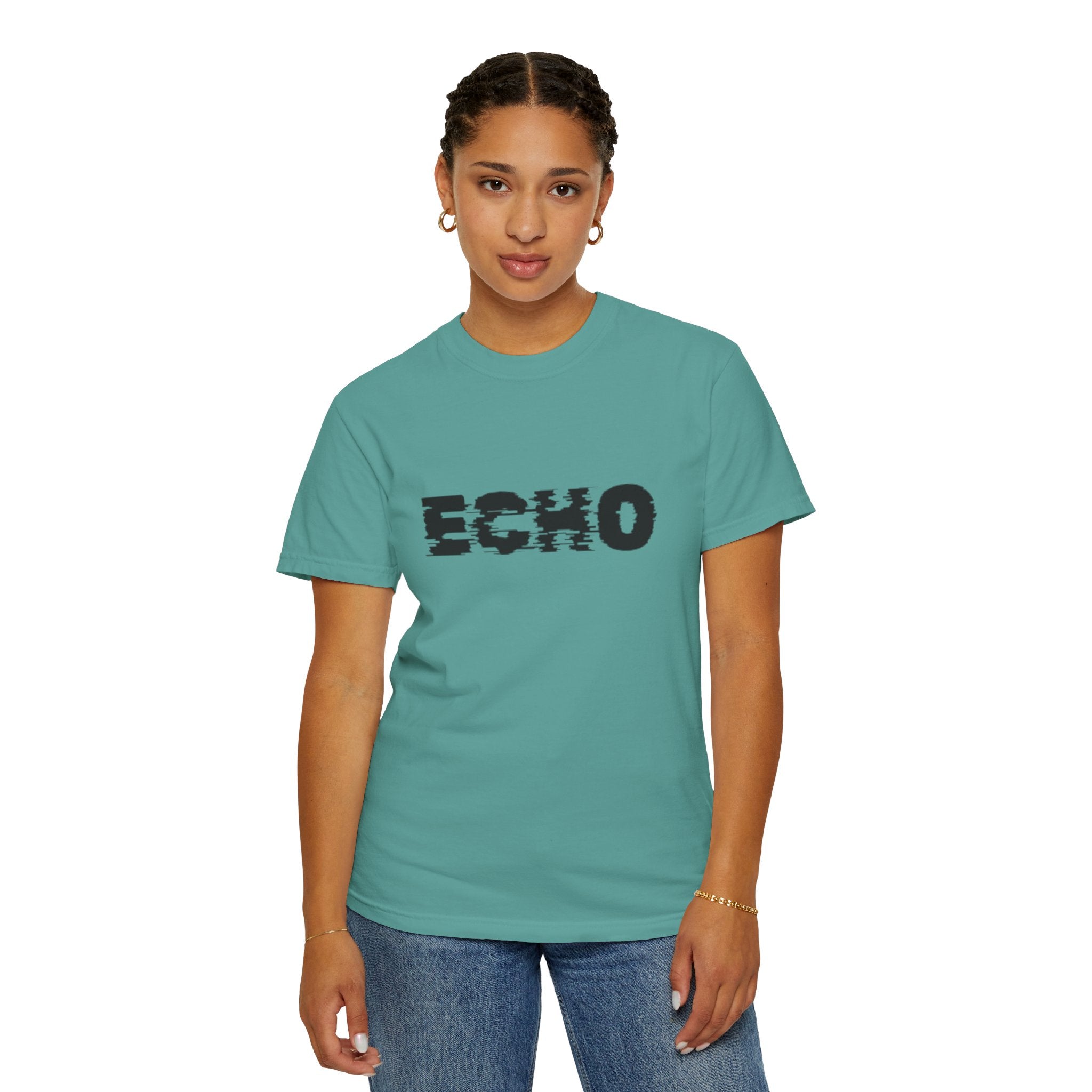 Echo Distorted Logo T-Shirt