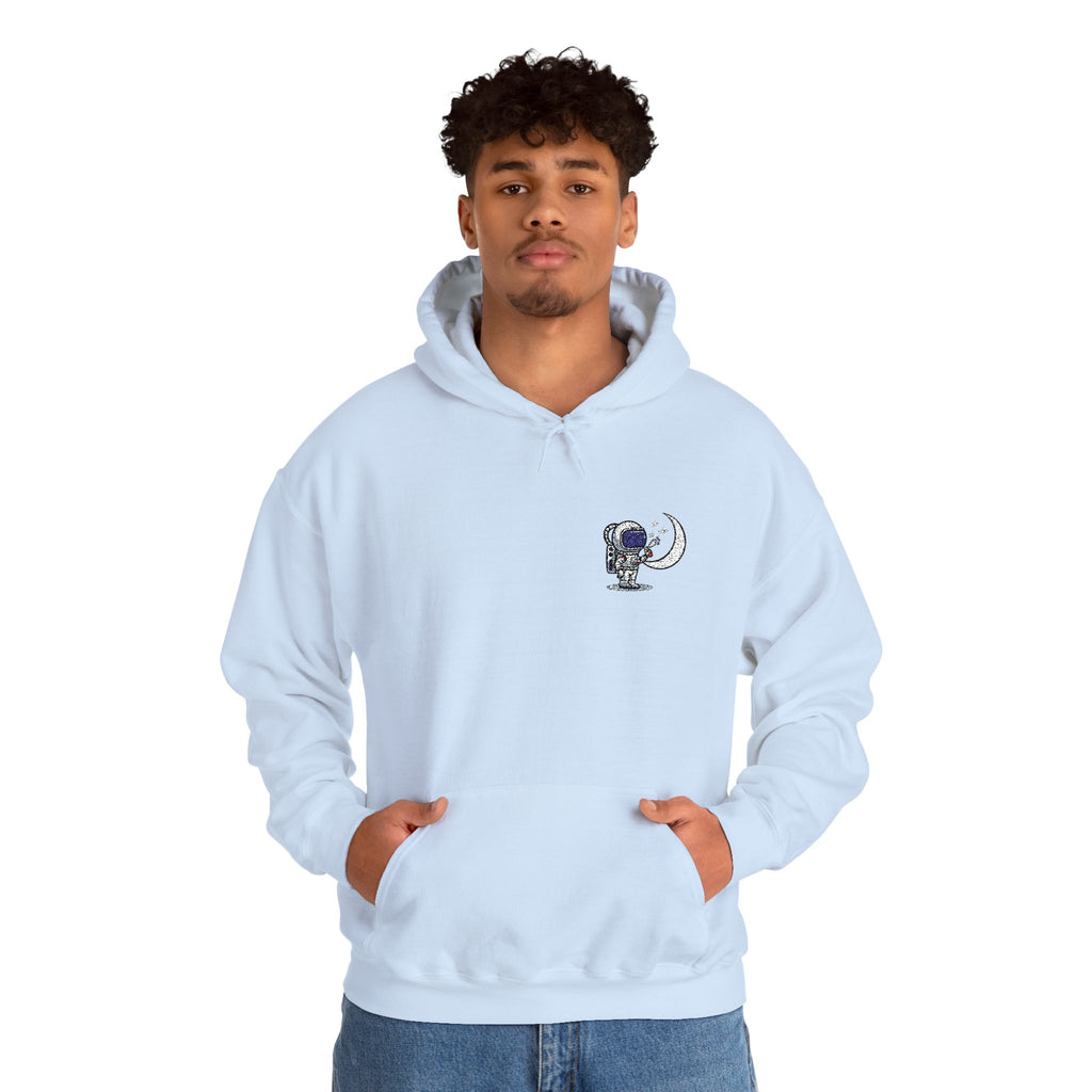 Skull Moon Hoodie — Gothic Night Sky Graphic Sweatshirt