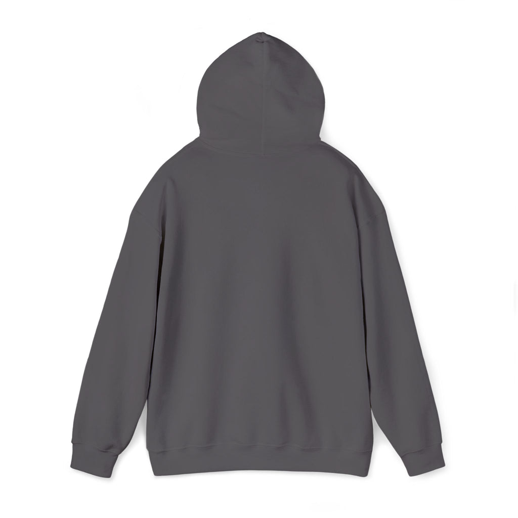 Echo Distressed Logo Hoodie — Retro Grunge Streetwear Pullover