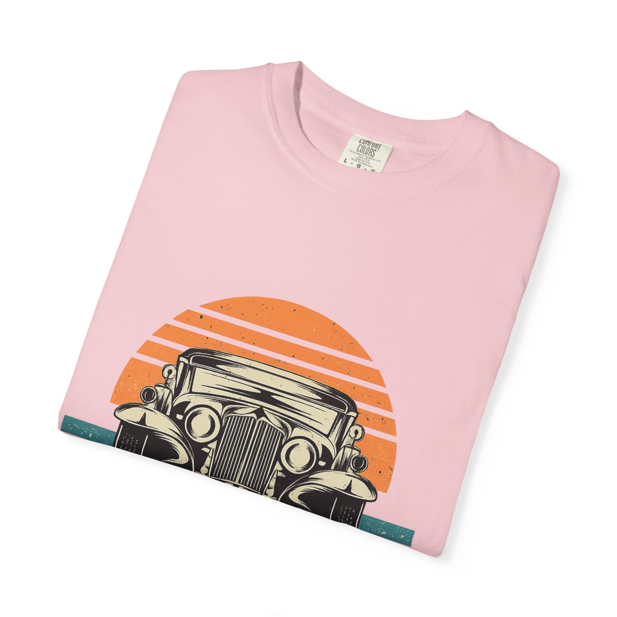 Vintage Car Sunset T-Shirt