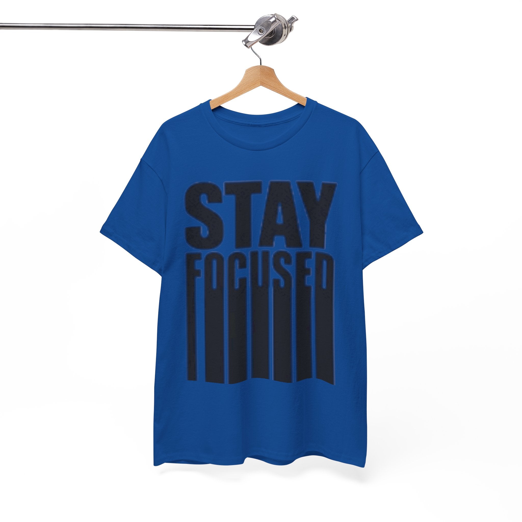 Stay Focused Tee — Motivational Graphic T‑Shirt