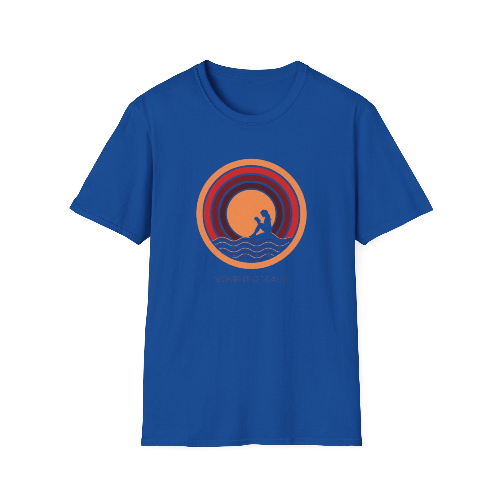 Sunset Surf T-Shirt — Retro Waves "Saltwater & Soul" Graphic Tee