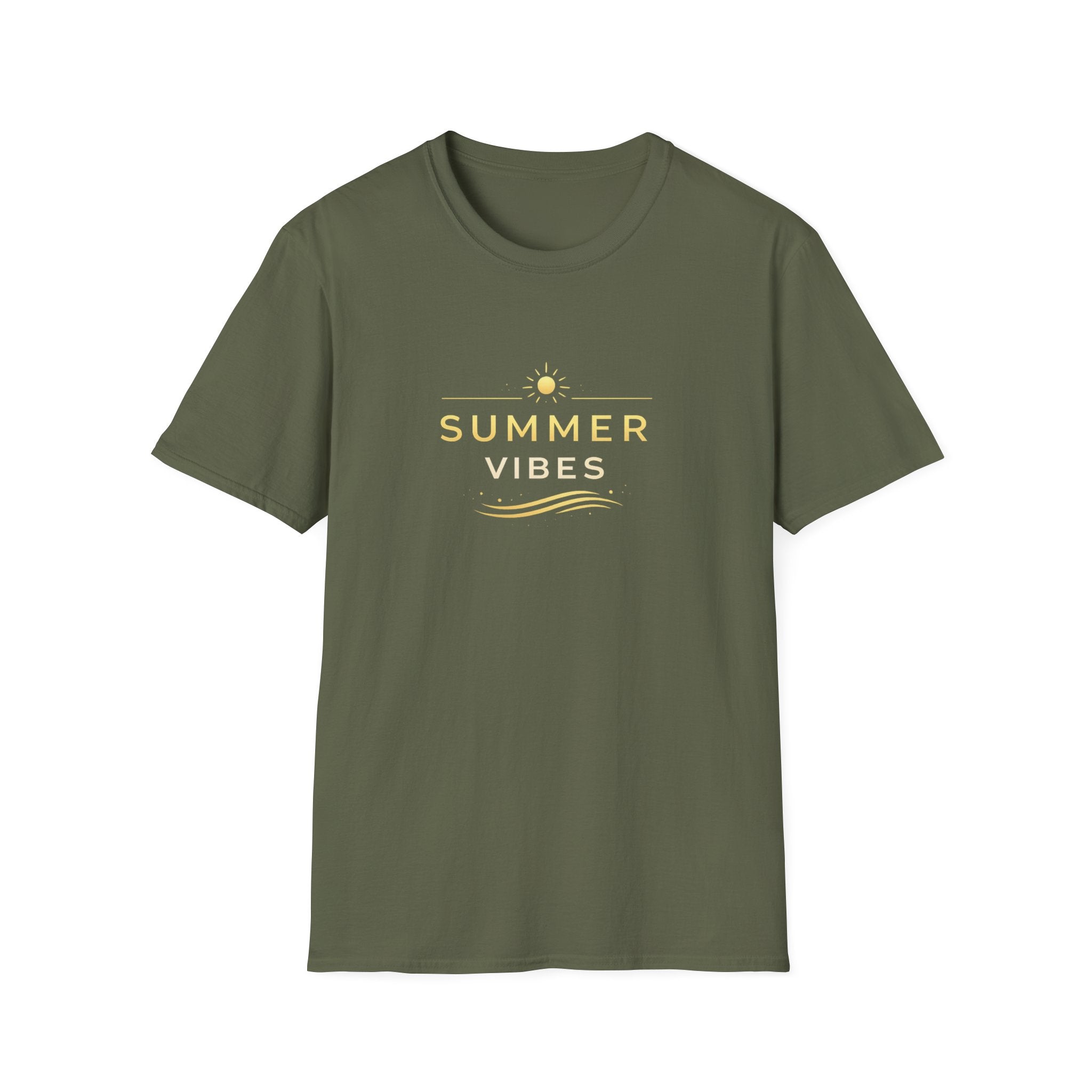 Summer Vibes T-Shirt — Minimal Beach Graphic Tee