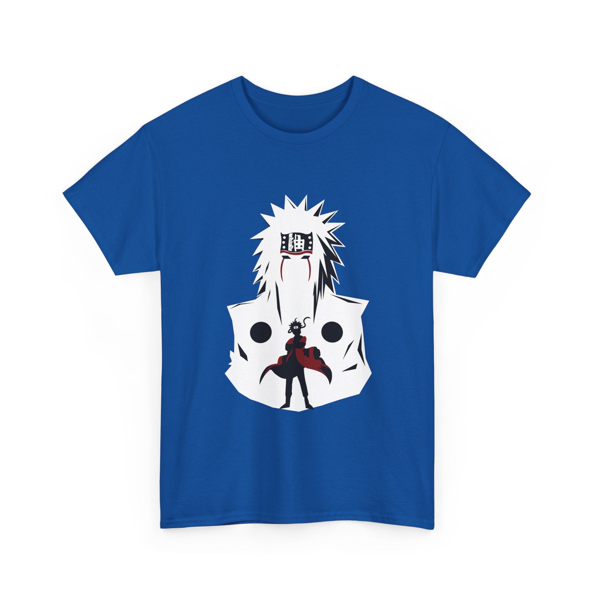 Anime Shadow Warrior T-Shirt — Silhouette Battle Graphic Tee