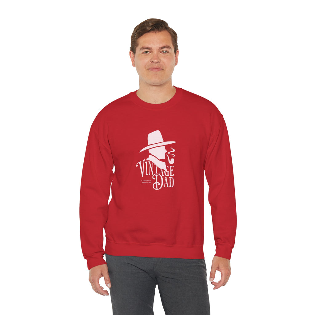 Crewneck Sweatshirt — Pink Cowboy Hat Graphic ‘Howdy’ Retro Western Pullover