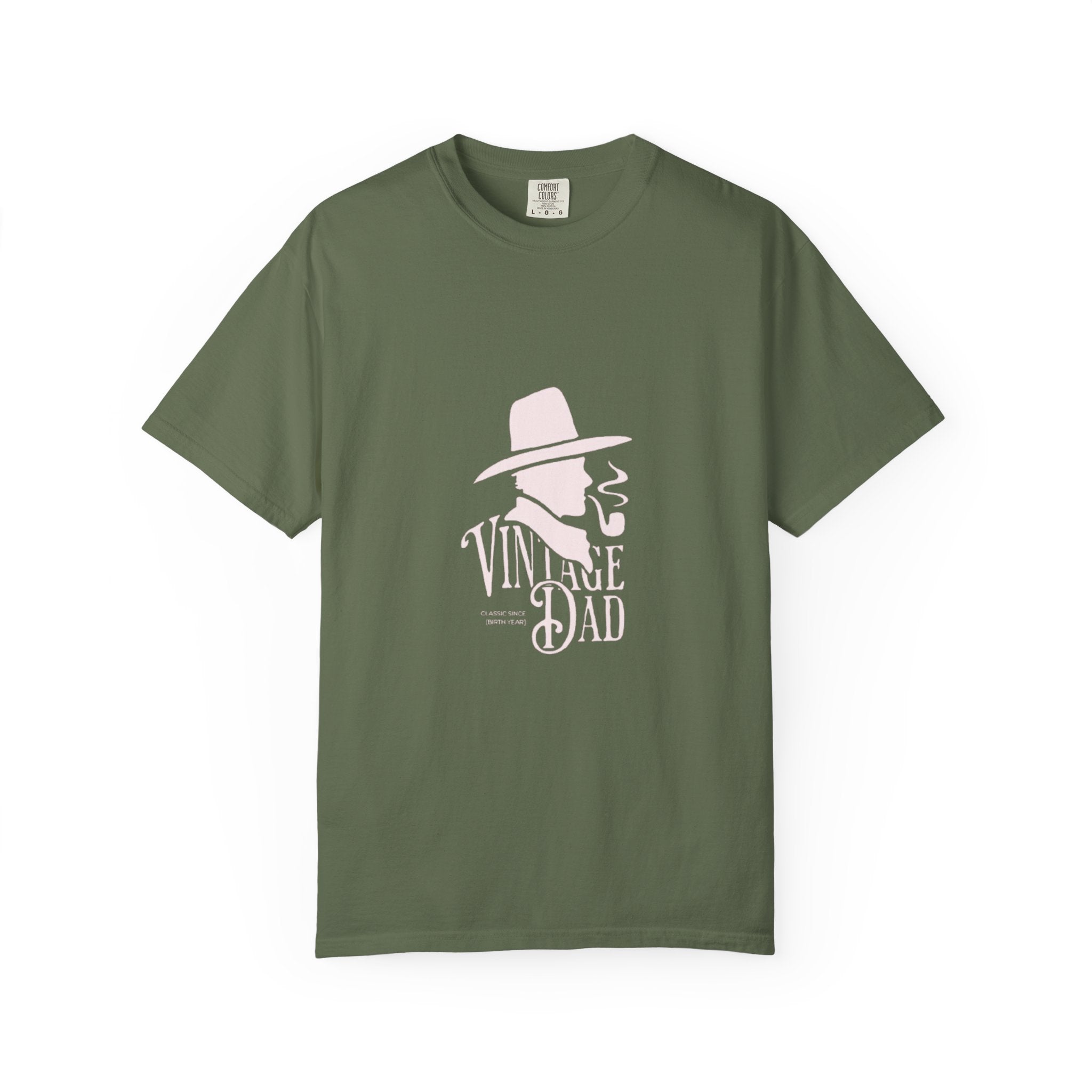 Vintage Dad graphic tee | Retro hat & pipe design