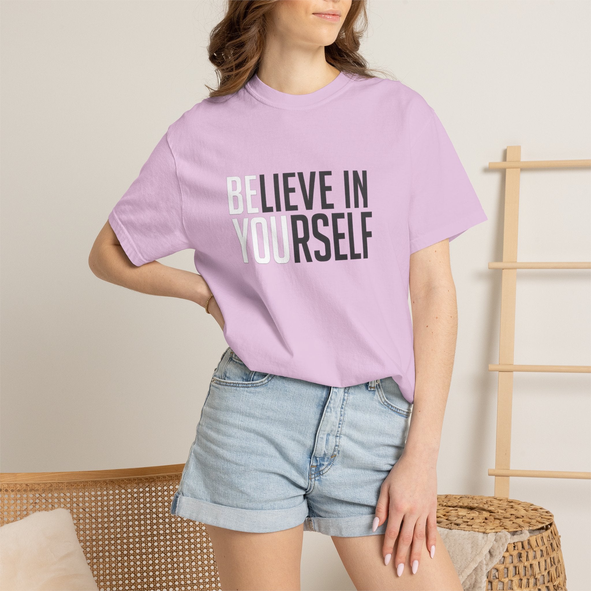 Believe In Yourself T-Shirt — Inspirational Motivational Tee